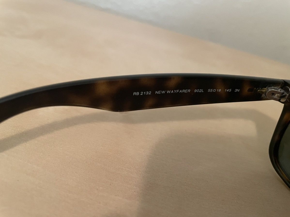 RayBan Tortoise new wayfarer ray ban sunglasses Size ONE SIZE - 5 Thumbnail