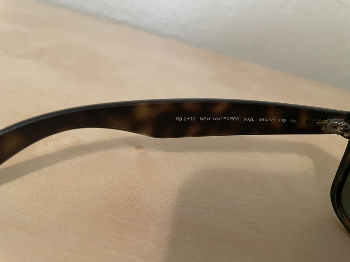RayBan Tortoise new wayfarer ray ban sunglasses Size ONE SIZE - 4 Thumbnail