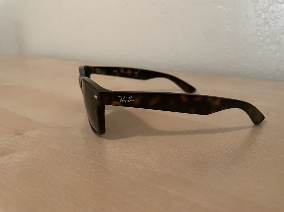 RayBan Tortoise new wayfarer ray ban sunglasses Size ONE SIZE - 3 Thumbnail