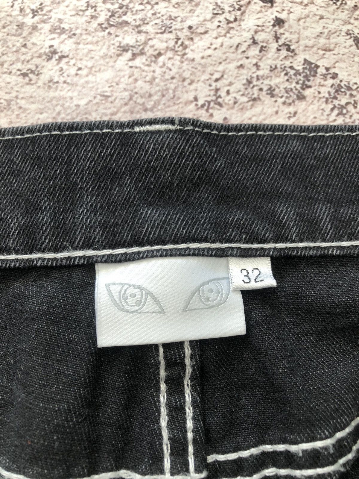 Anime × Japanese Brand Y2K AKATSUKI / Naruto printed jeans denim pants Size US 32 / EU 48 - 3 Thumbnail