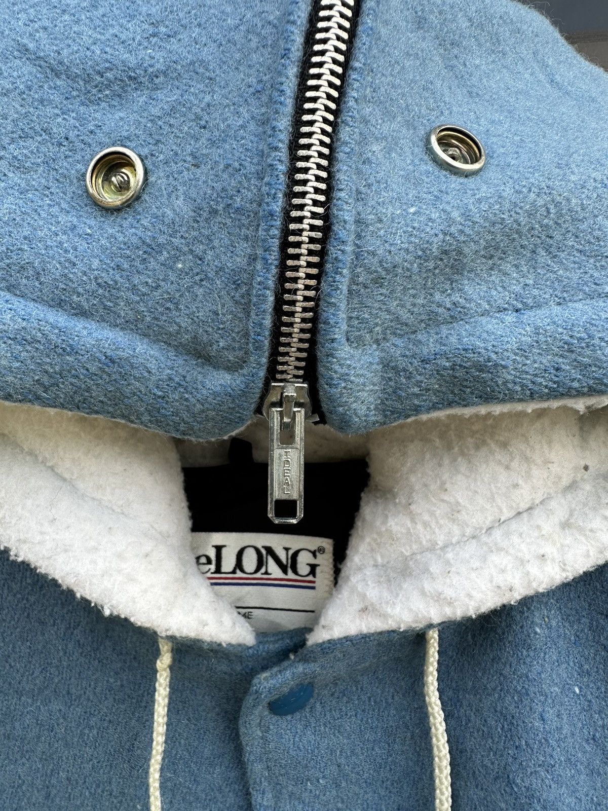Vintage Vintage 70s Delong varsity jacket leather sleeves Size US S / EU 44-46 / 1 - 3 Thumbnail