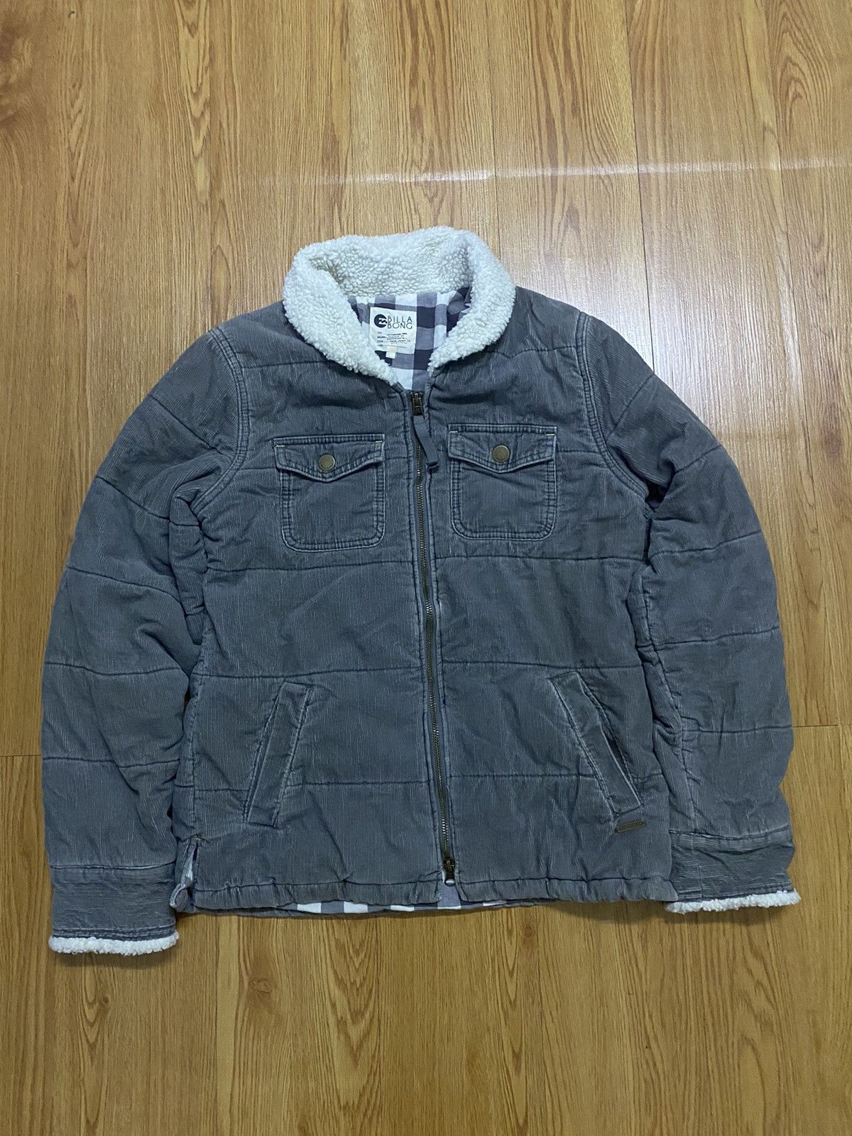 Billabong Vintage Billabong Corduroy Jacket Size US S / EU 44-46 / 1 - 1 Thumbnail