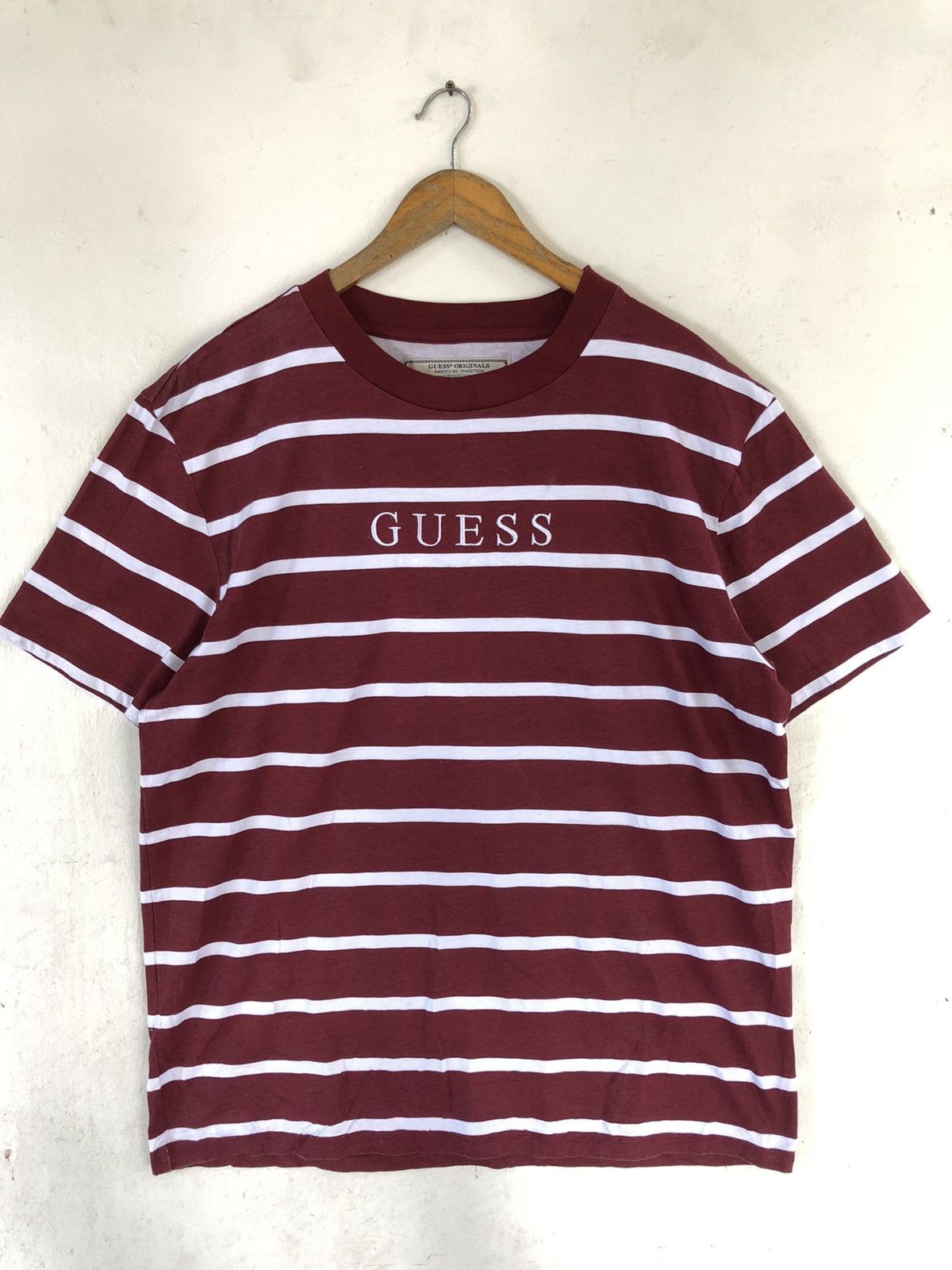 A$AP Rocky × Guess A$ap Rocky x Guess Striped Tee Size US L / EU 52-54 / 3 - 1 Thumbnail