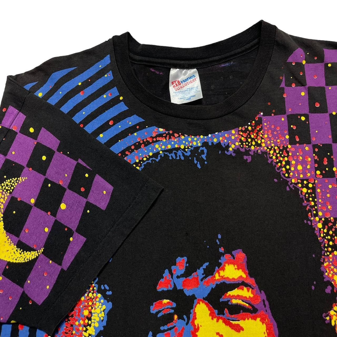 Hanes × Vintage Vintage Jimi Hendrix Sun & Moon AOP T-Shirt Hanes × Vintage Vintage Jimi Hendrix Sun & Moon AOP T-Shirt