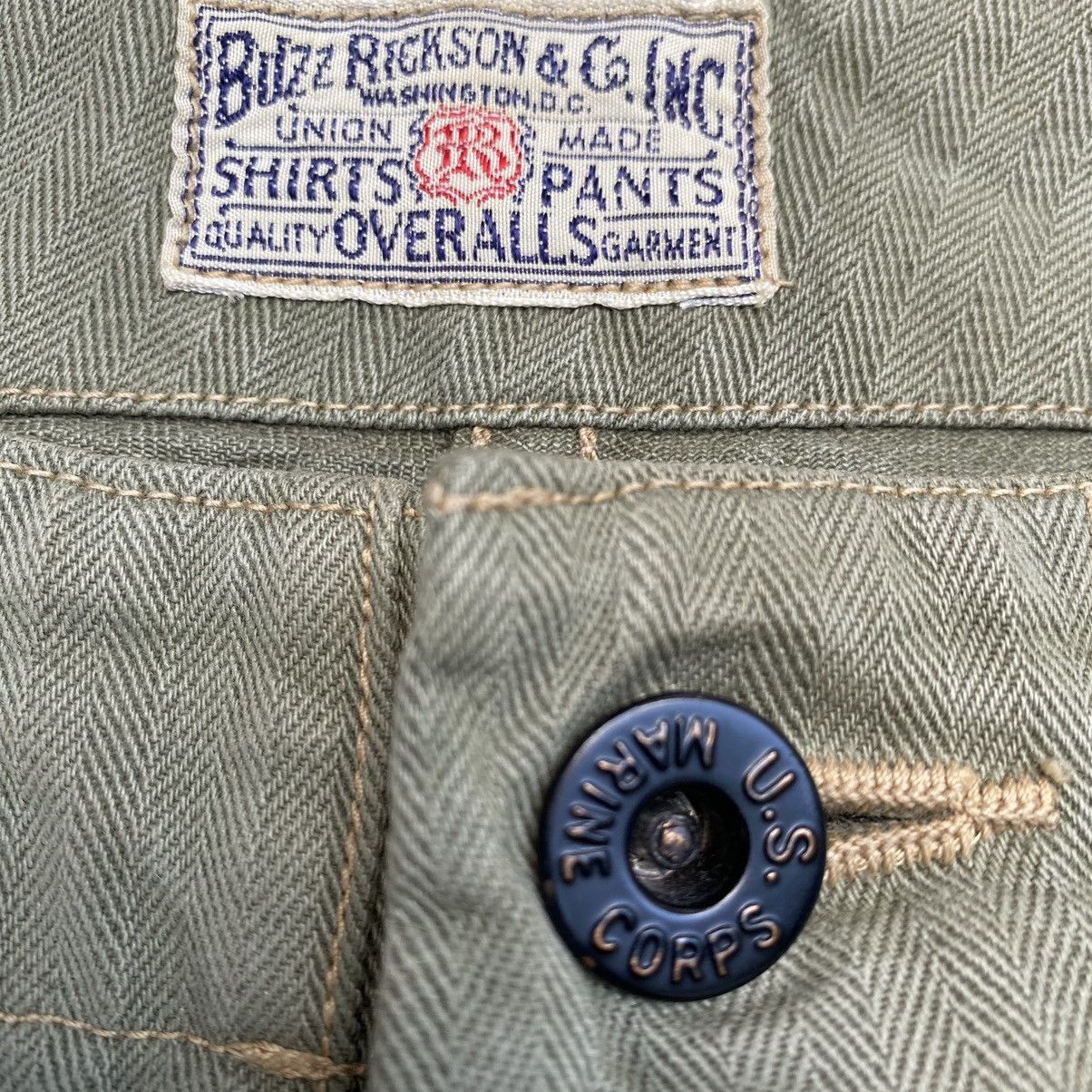 Buzz Rickson's Buzz Ricksons USMC P44 HBT Monkey Shorts Size US 29 - 8 Thumbnail