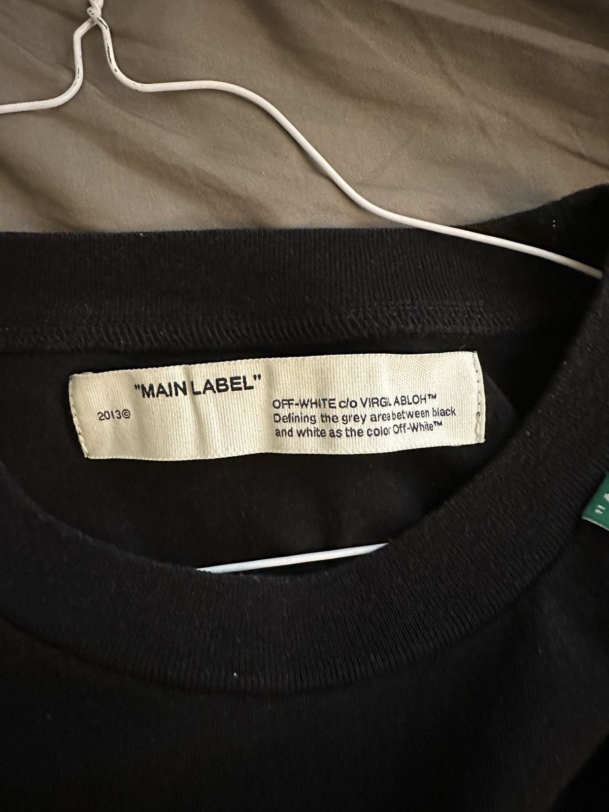 Off-White Off-White Black Industrial Tes Size US L / EU 52-54 / 3 - 3 Thumbnail