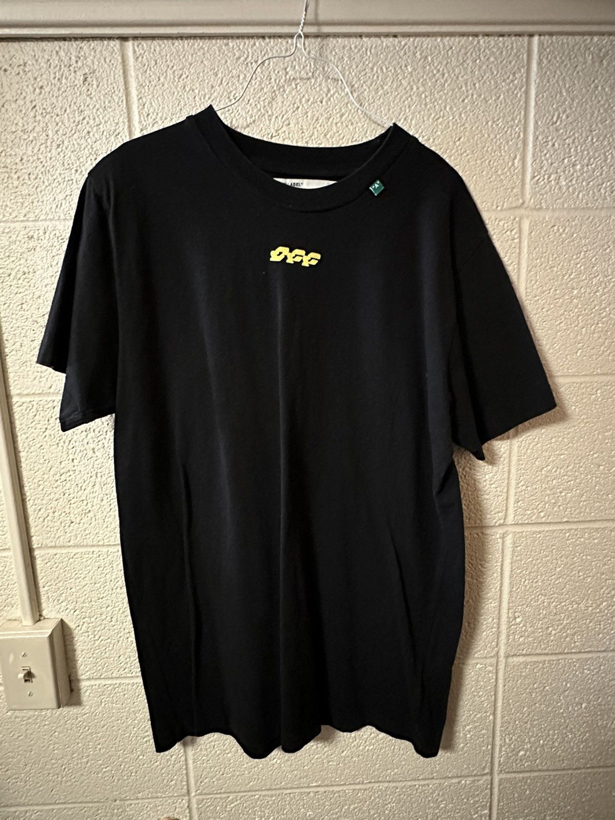 Off-White Off-White Black Industrial Tes Size US L / EU 52-54 / 3 - 1 Thumbnail