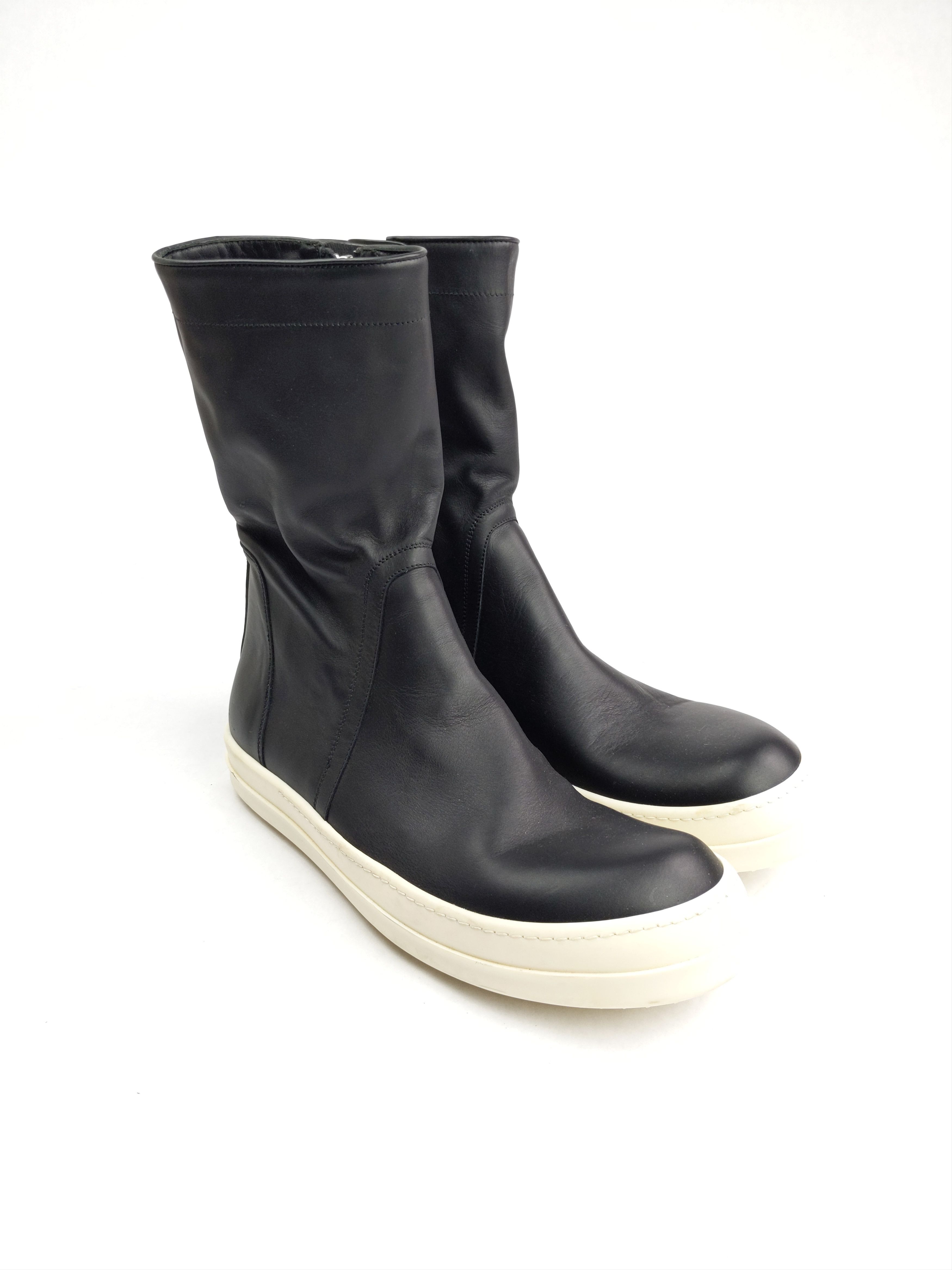 Rick Owens Basket Creeper Ankle Boots