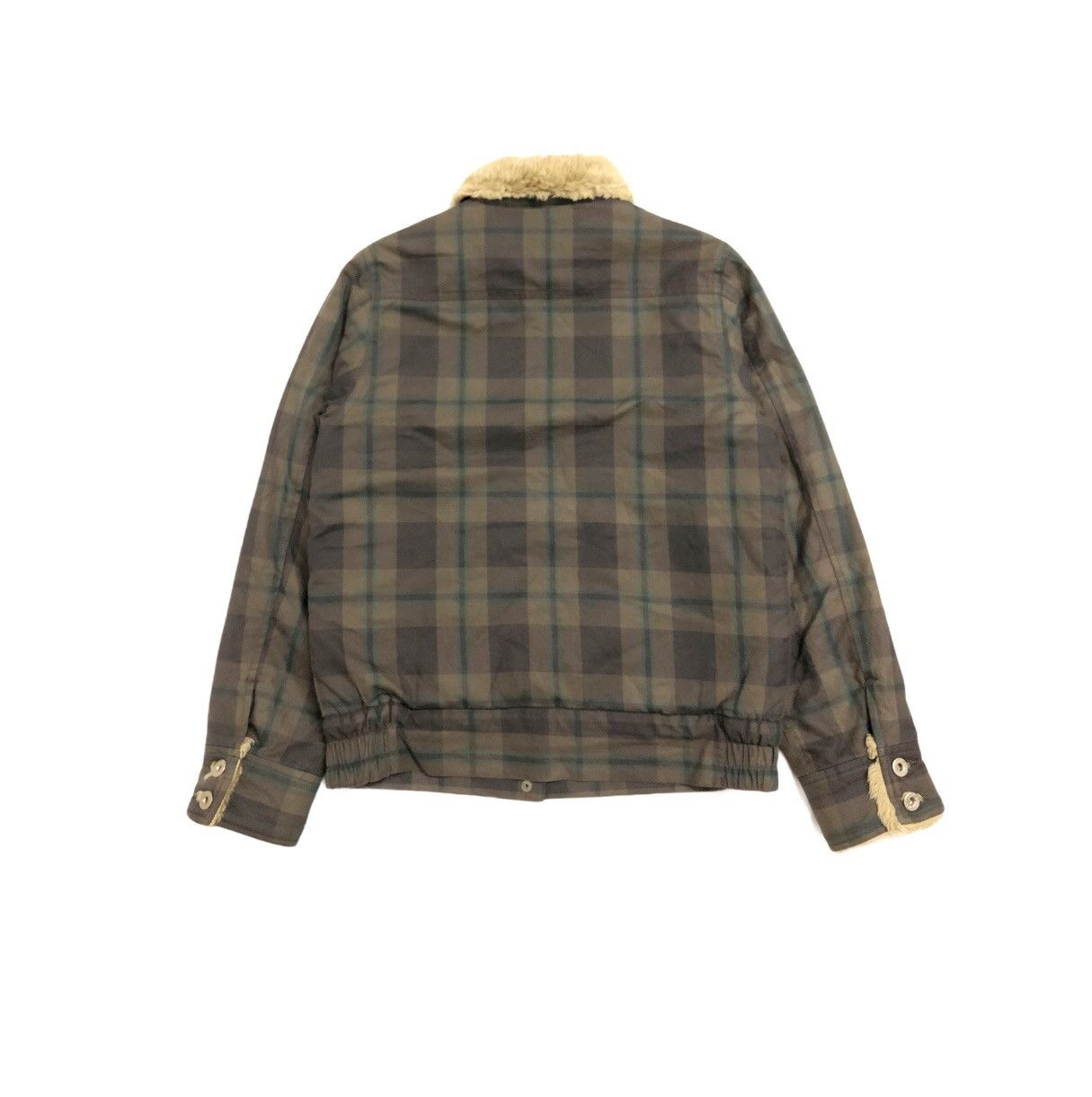 Post Overalls Post Overall Sherpa Shearling Bomber zipper jacket Size US M / EU 48-50 / 2 - 10 Thumbnail