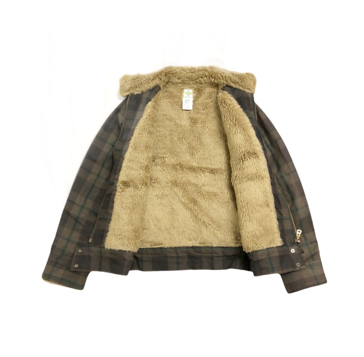 Post Overalls Post Overall Sherpa Shearling Bomber zipper jacket Size US M / EU 48-50 / 2 - 5 Thumbnail