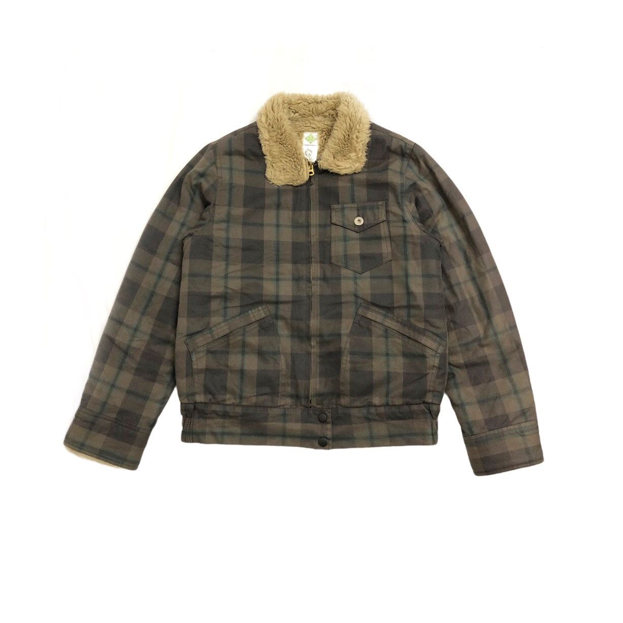 Post Overalls Post Overall Sherpa Shearling Bomber zipper jacket Size US M / EU 48-50 / 2 - 2 Thumbnail