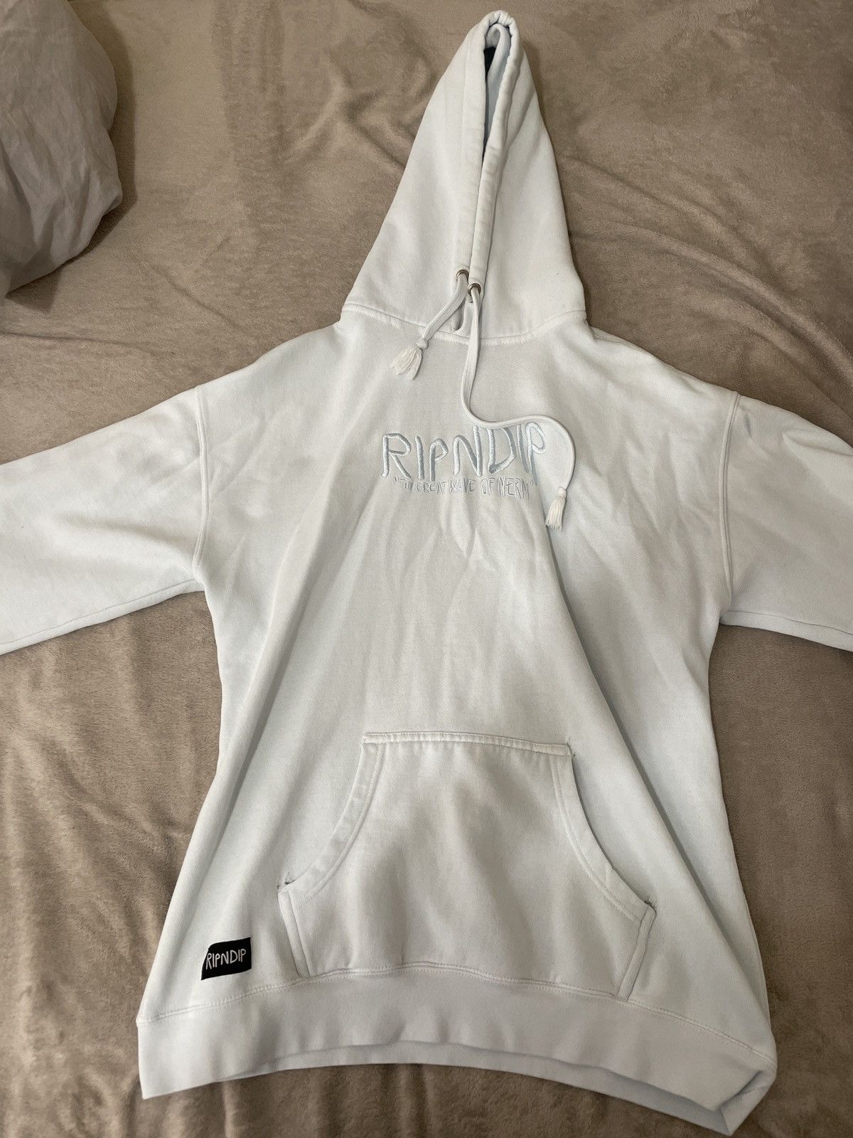 The great wave of nerm hoodie hotsell