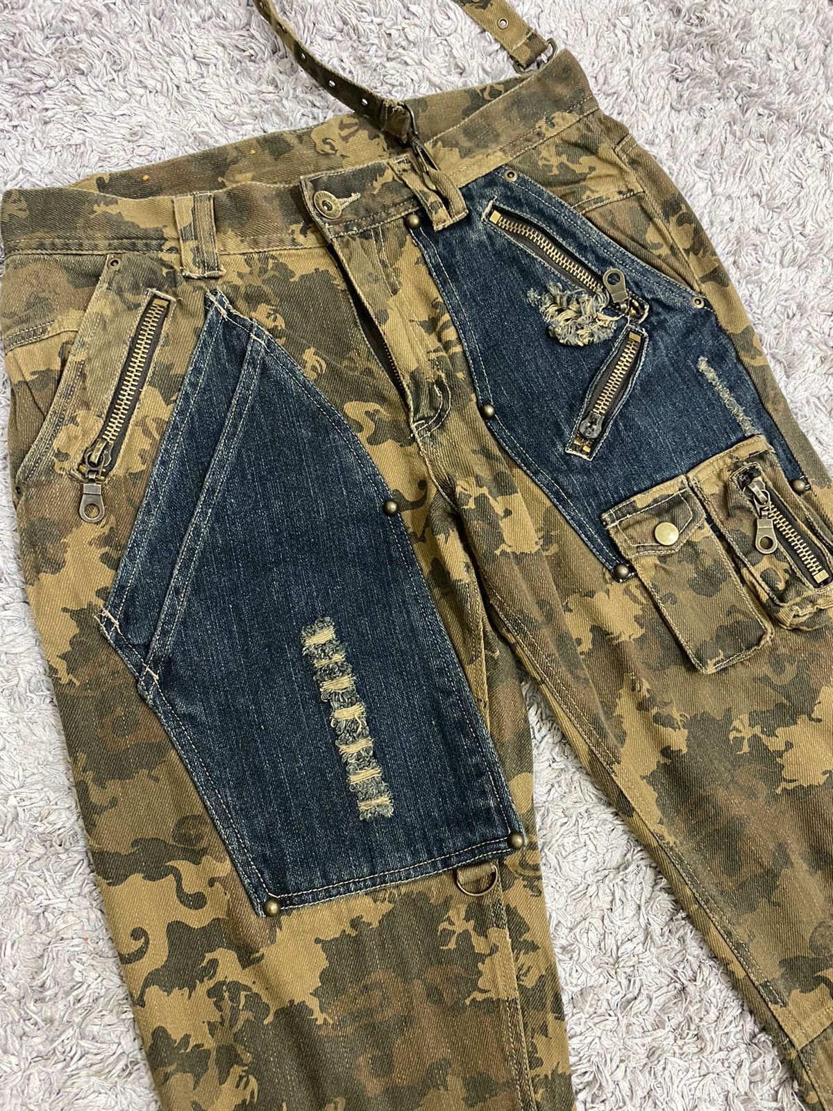 Japanese Brand Japanese Brand Gumu Multipocket Cargo Pant Size US 30 / EU 46 - 6 Thumbnail