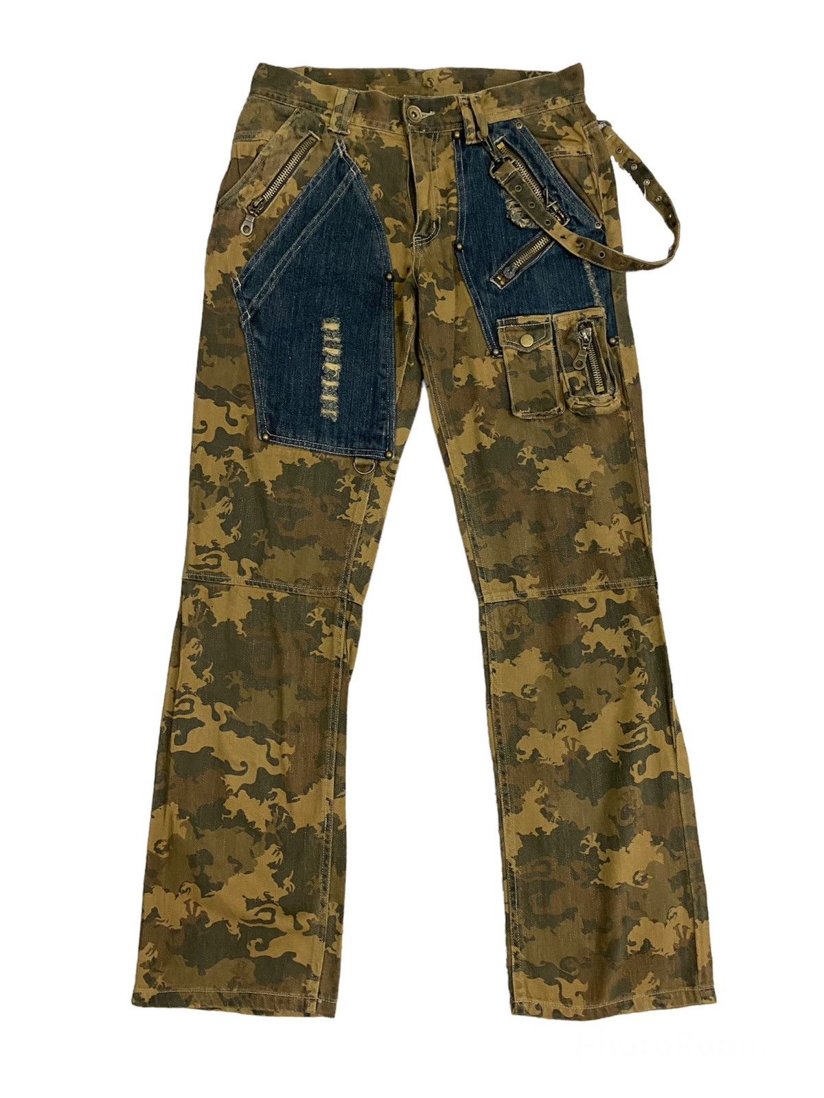 Japanese Brand Japanese Brand Gumu Multipocket Cargo Pant Size US 30 / EU 46 - 1 Thumbnail