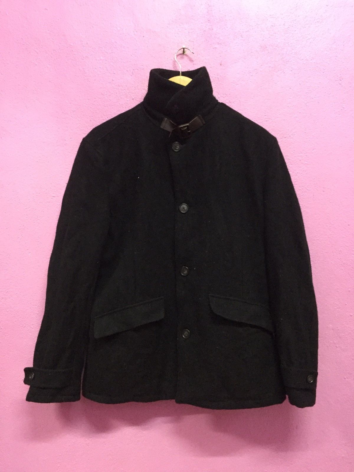 image of Paul Smith x R Newbold R. Newbold Wool Jackets Size XL in Black, Men's