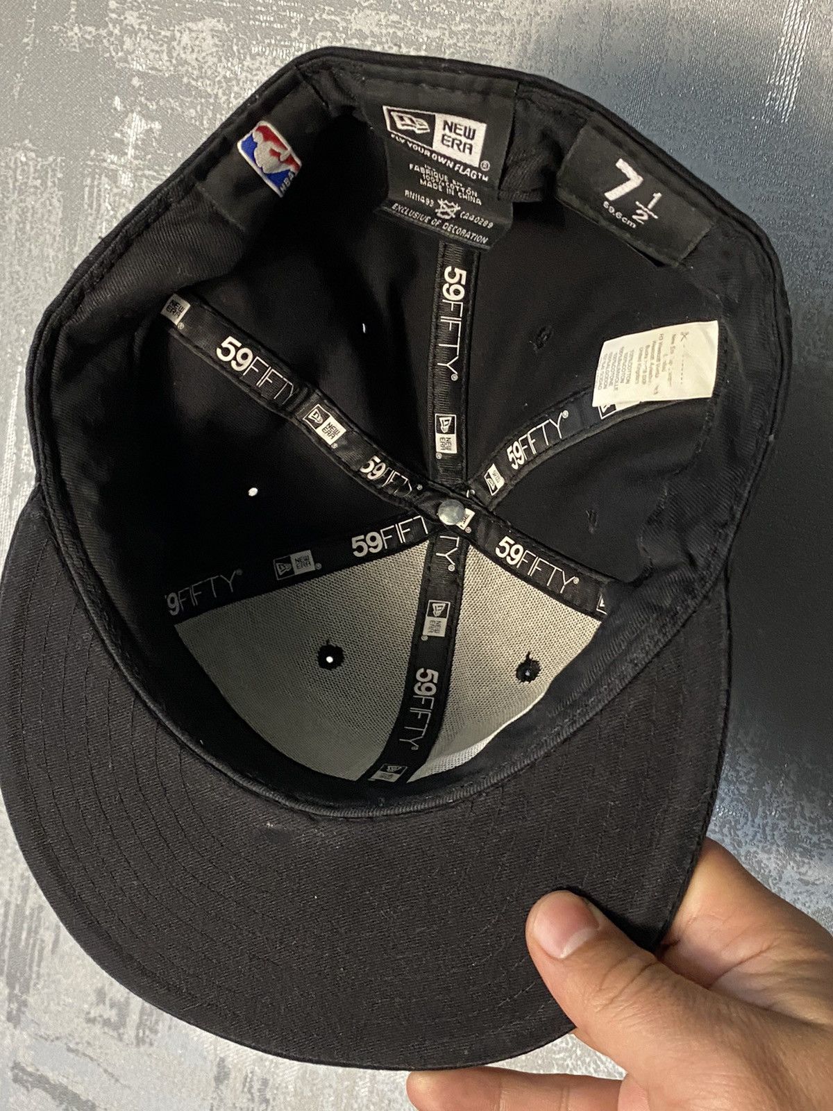 NBA × New Era Brooklyn Atlanta Nets Cap Hat NBA London MMXIV Size ONE SIZE - 9 Thumbnail