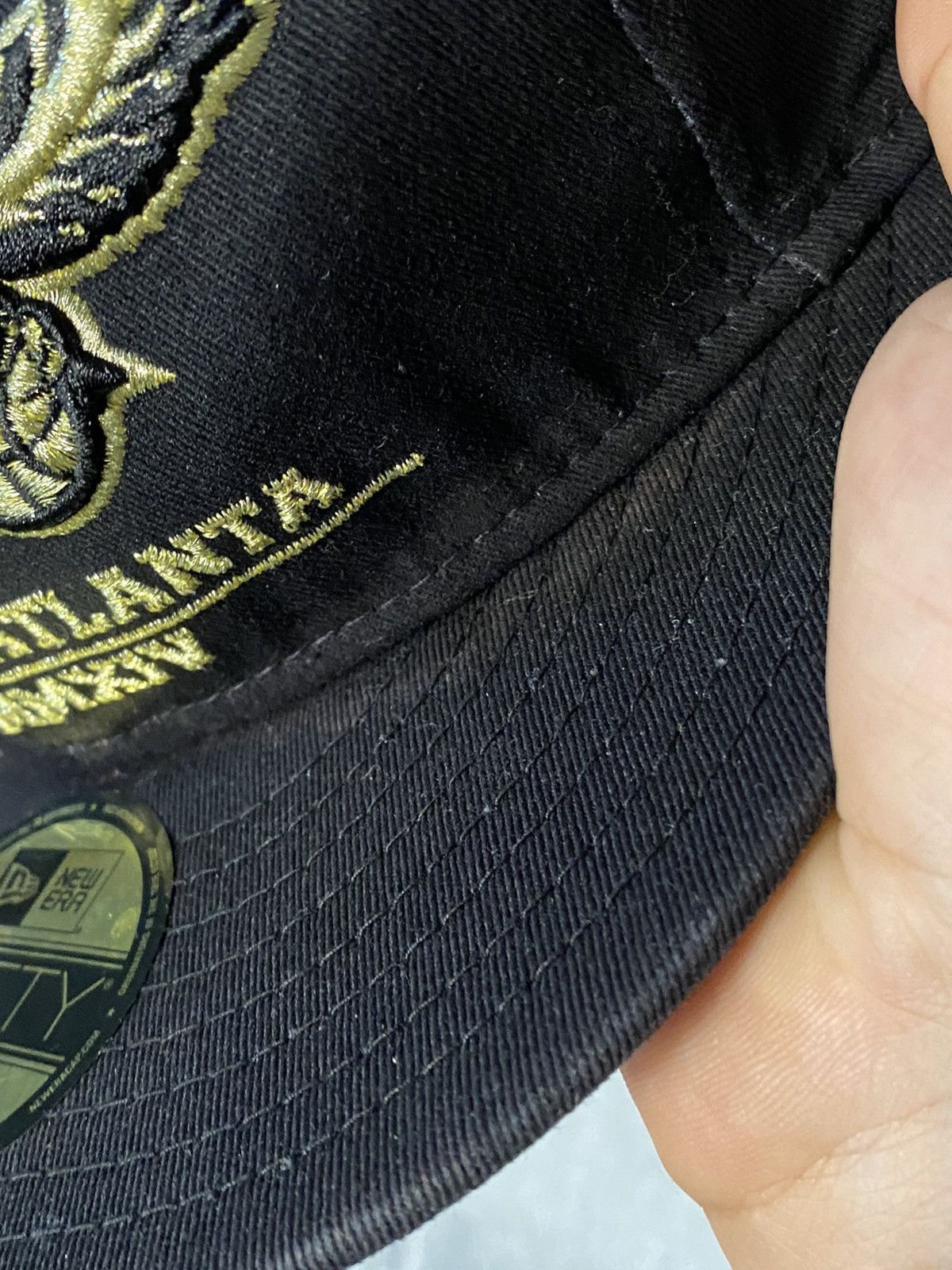 NBA × New Era Brooklyn Atlanta Nets Cap Hat NBA London MMXIV Size ONE SIZE - 5 Thumbnail