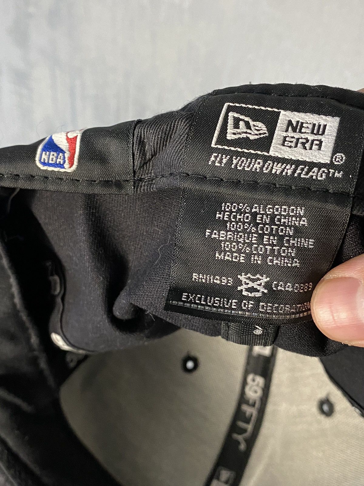 NBA × New Era Brooklyn Atlanta Nets Cap Hat NBA London MMXIV Size ONE SIZE - 8 Thumbnail