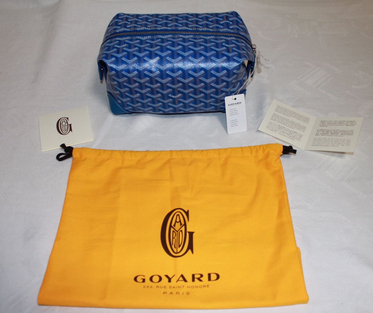 GOYARD Boeing 25 Toilet Bag (BOEING025TY01CL03P