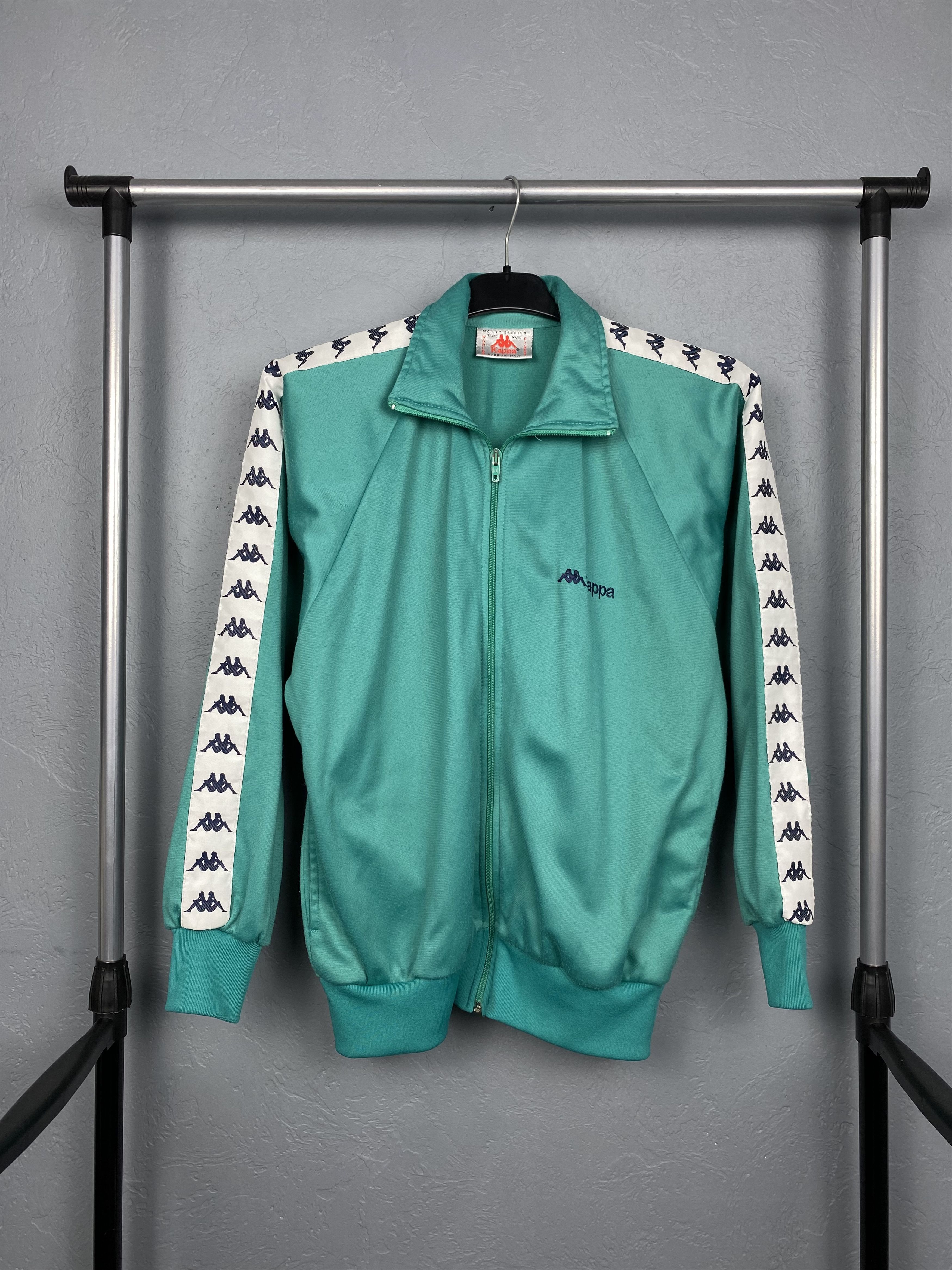 Kappa Kappa Vintage Mens Track Top Jacket Made in Italy Size US S / EU 44-46 / 1 - 1 Thumbnail