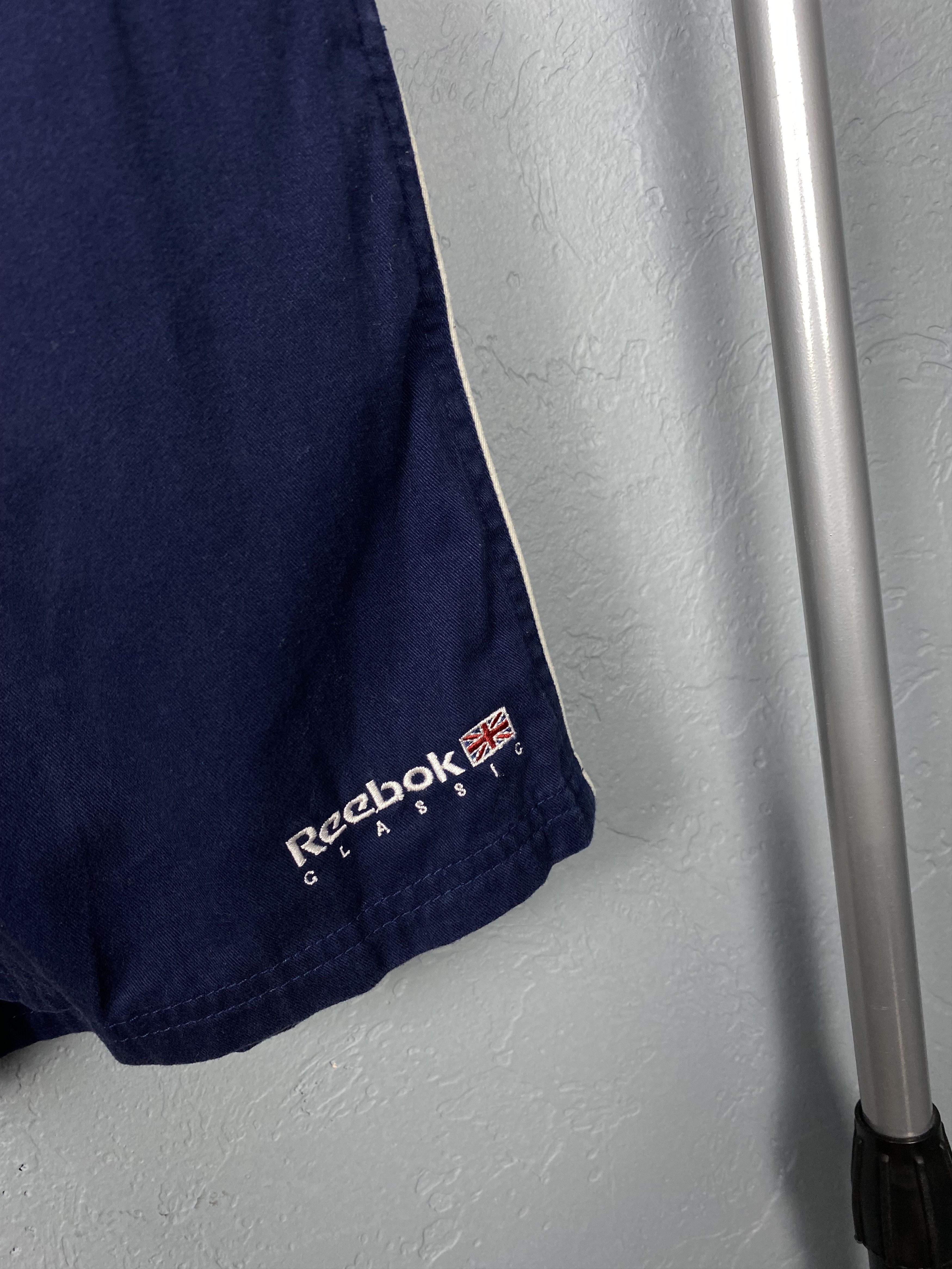 Reebok × Vintage Reebok Vintage Mens Cotton Shorts Y2K Size US 30 / EU 46 - 3 Thumbnail
