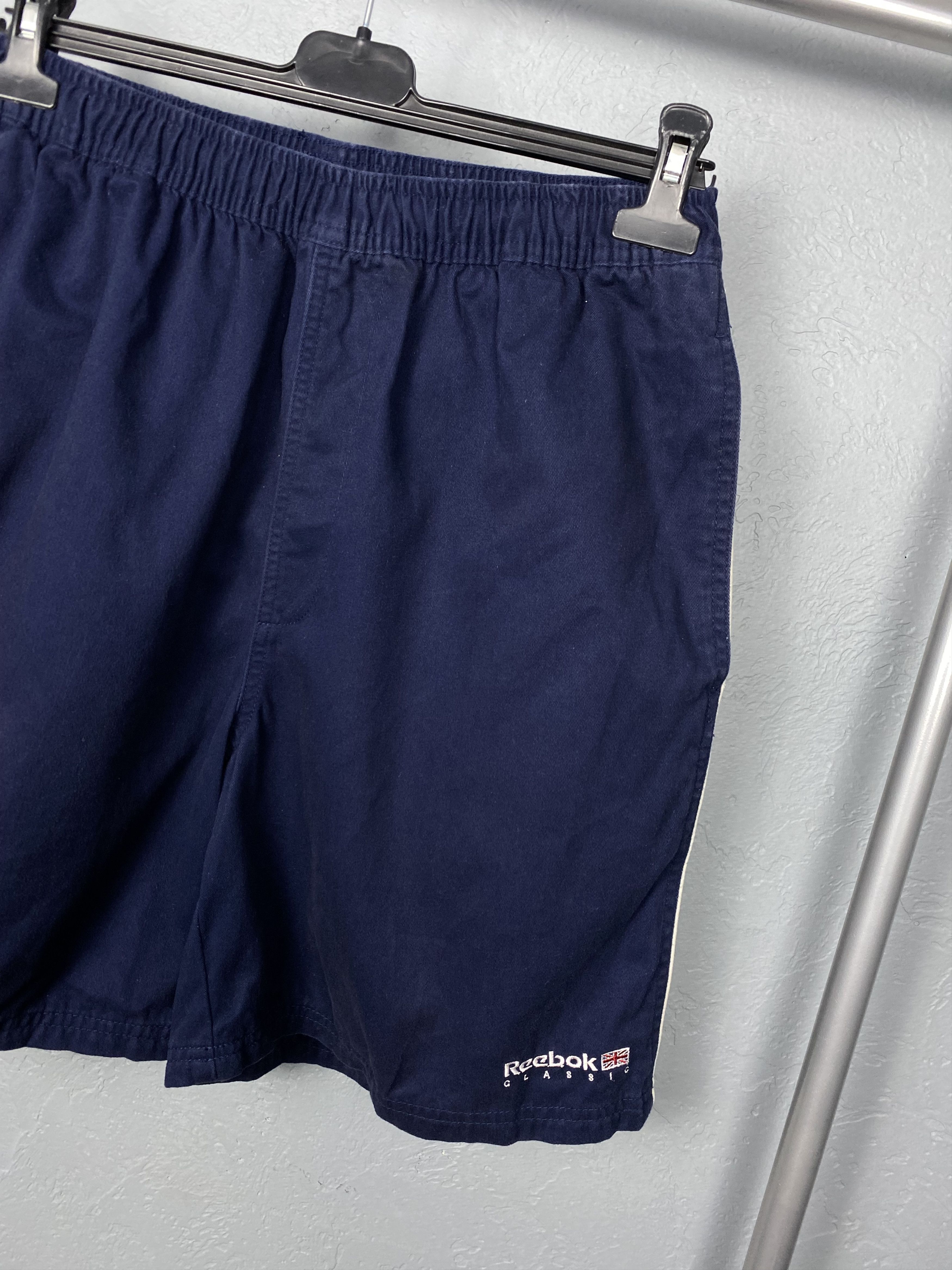Reebok × Vintage Reebok Vintage Mens Cotton Shorts Y2K Size US 30 / EU 46 - 2 Thumbnail