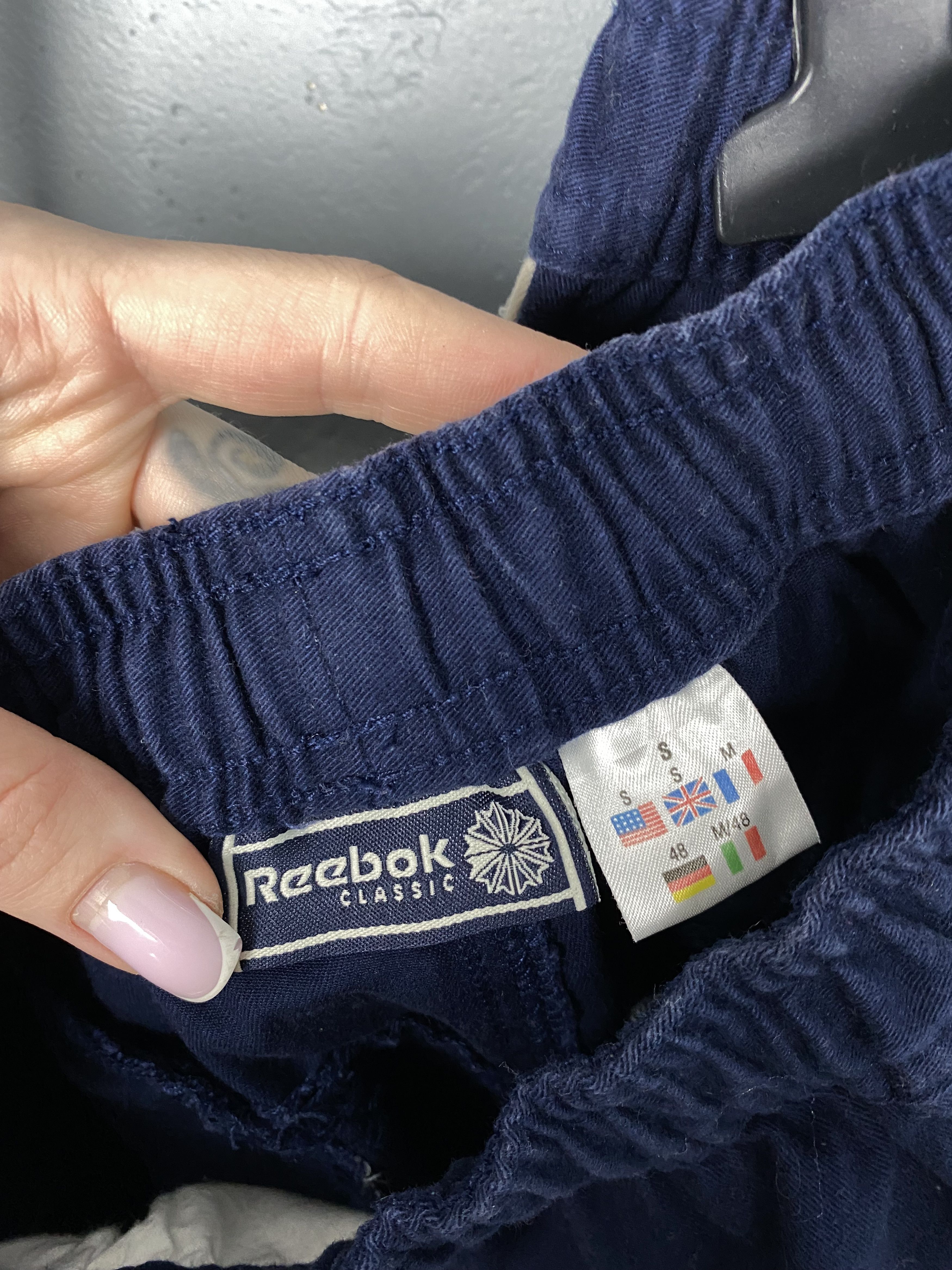 Reebok × Vintage Reebok Vintage Mens Cotton Shorts Y2K Size US 30 / EU 46 - 8 Thumbnail