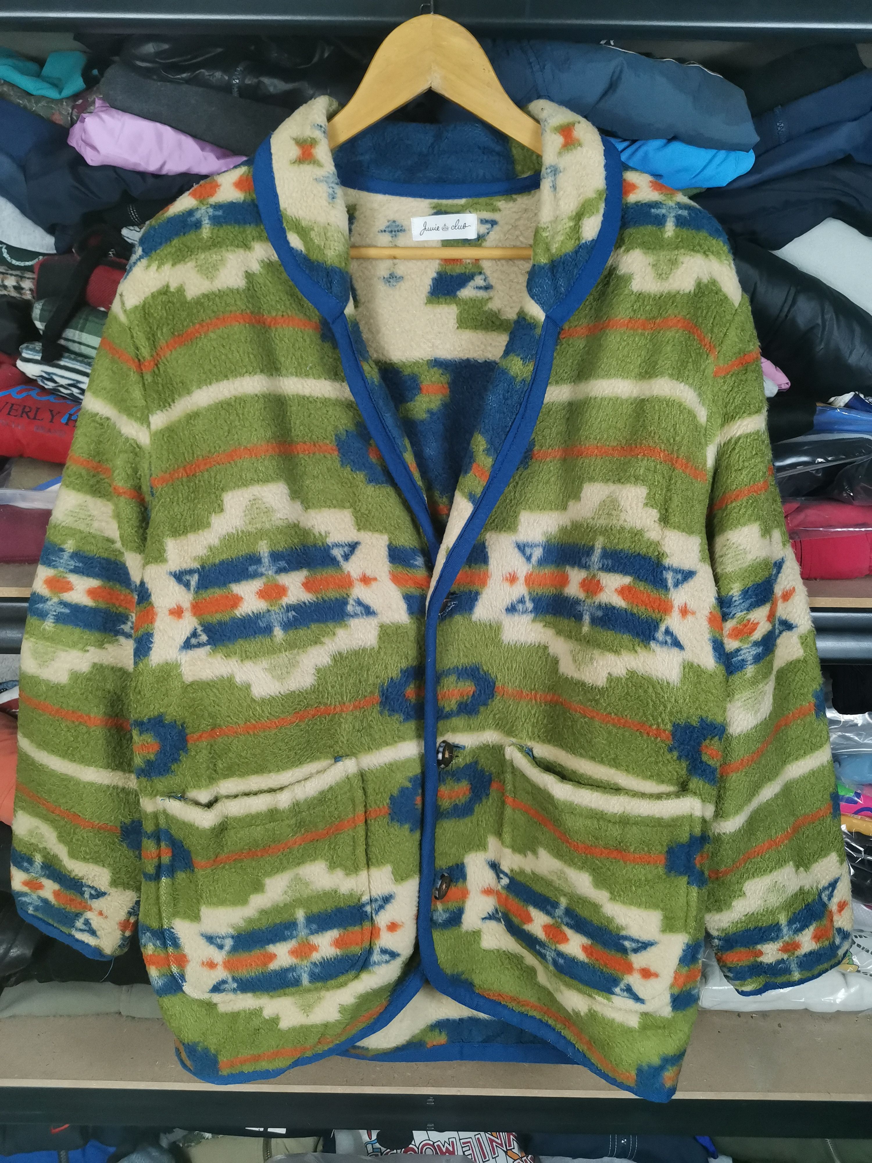 Japanese Brand Vintage Japanese Navajo Native Cardigan Jacket Size US M / EU 48-50 / 2 - 1 Thumbnail