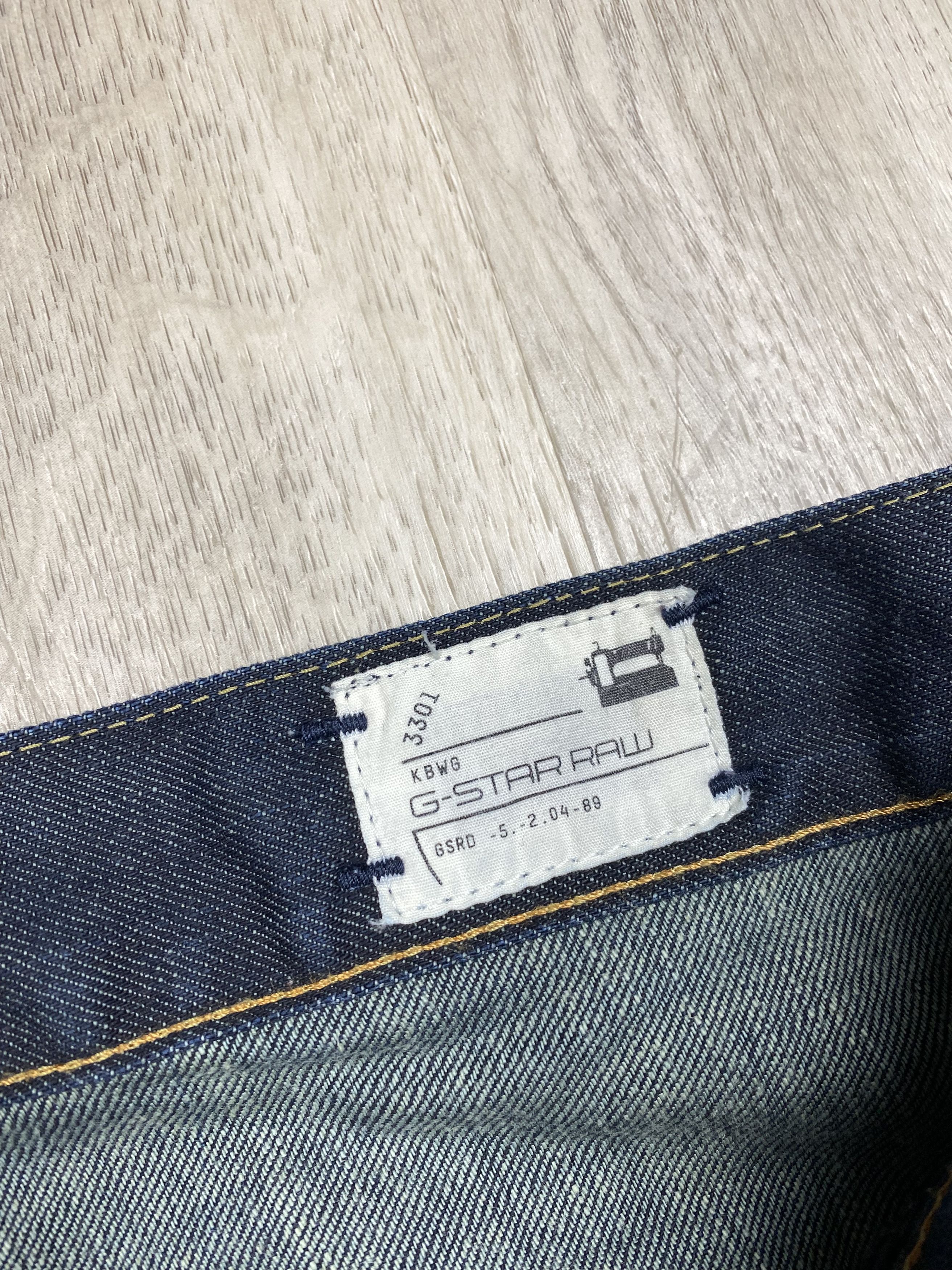 G-Star G Star Raw Vintage Mens Denim Pants Jeans Gstar Size US 34 / EU 50 - 5 Thumbnail