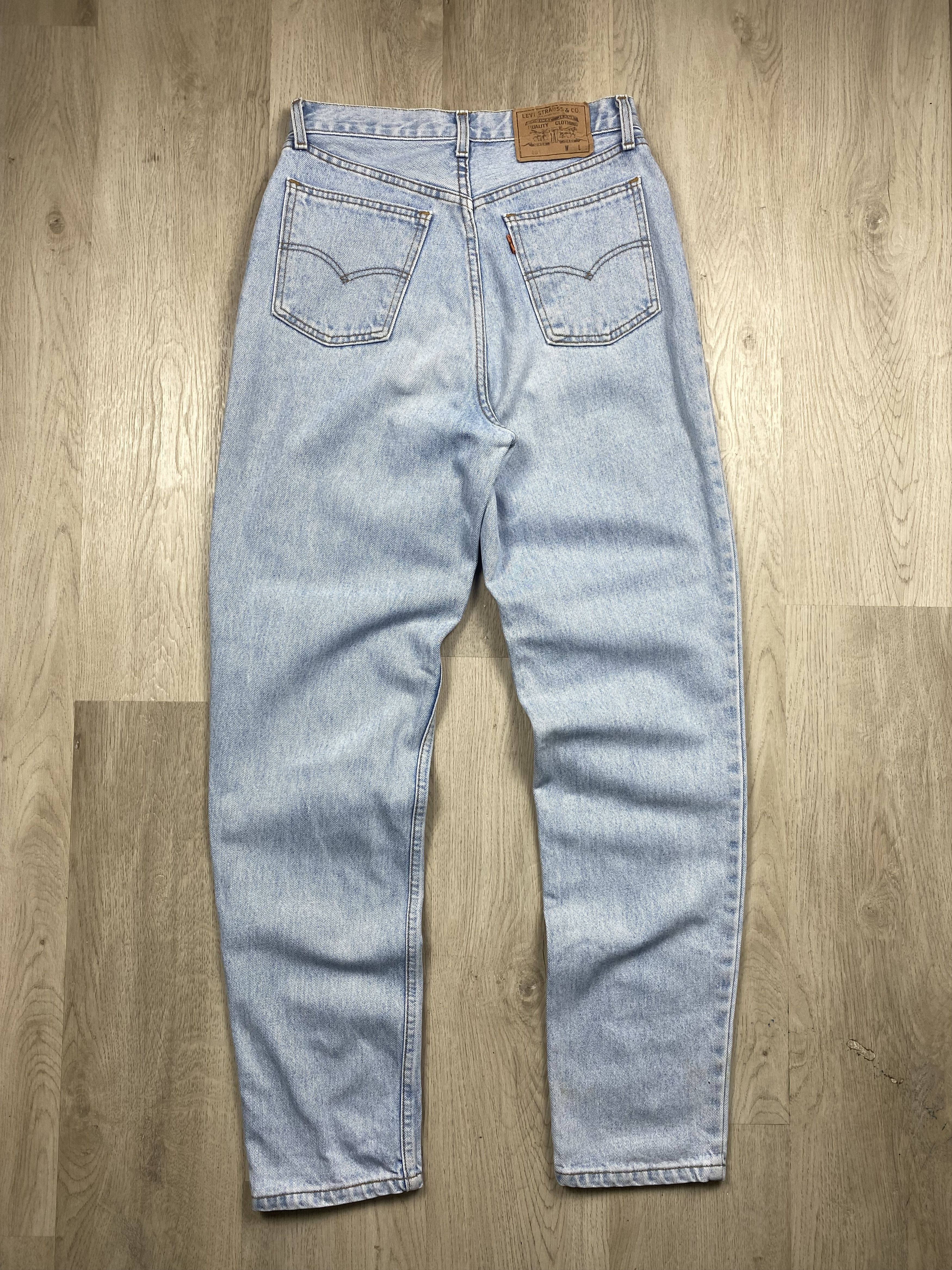 Levi's Levis 881 90s Vintage Orange Tab Denim Pants Jeans Thrashed Size US 32 / EU 48 - 1 Thumbnail