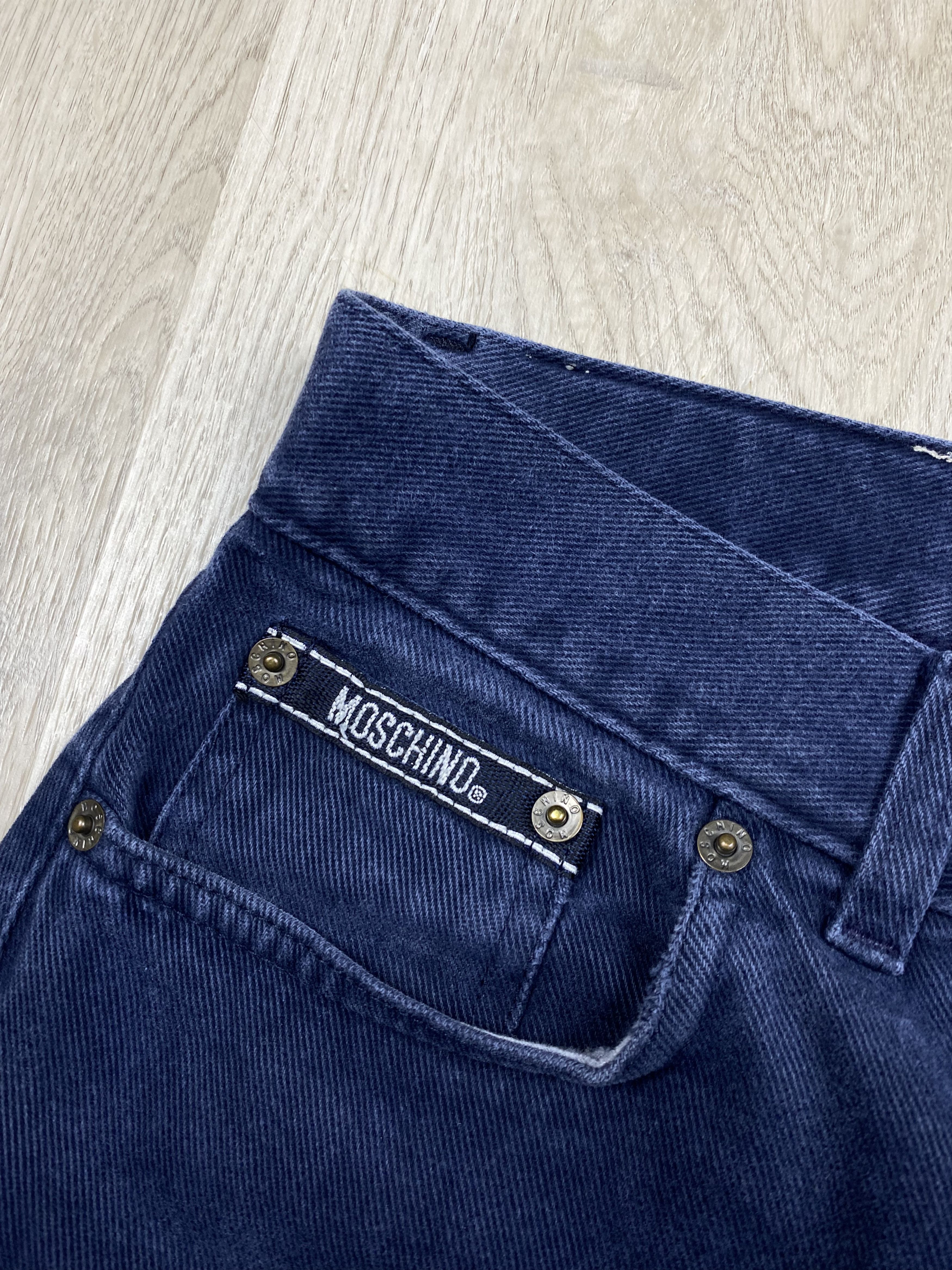 Moschino Moschino 90s Vintage Mens Denim Pants Jeans Size US 30 / EU 46 - 6 Thumbnail