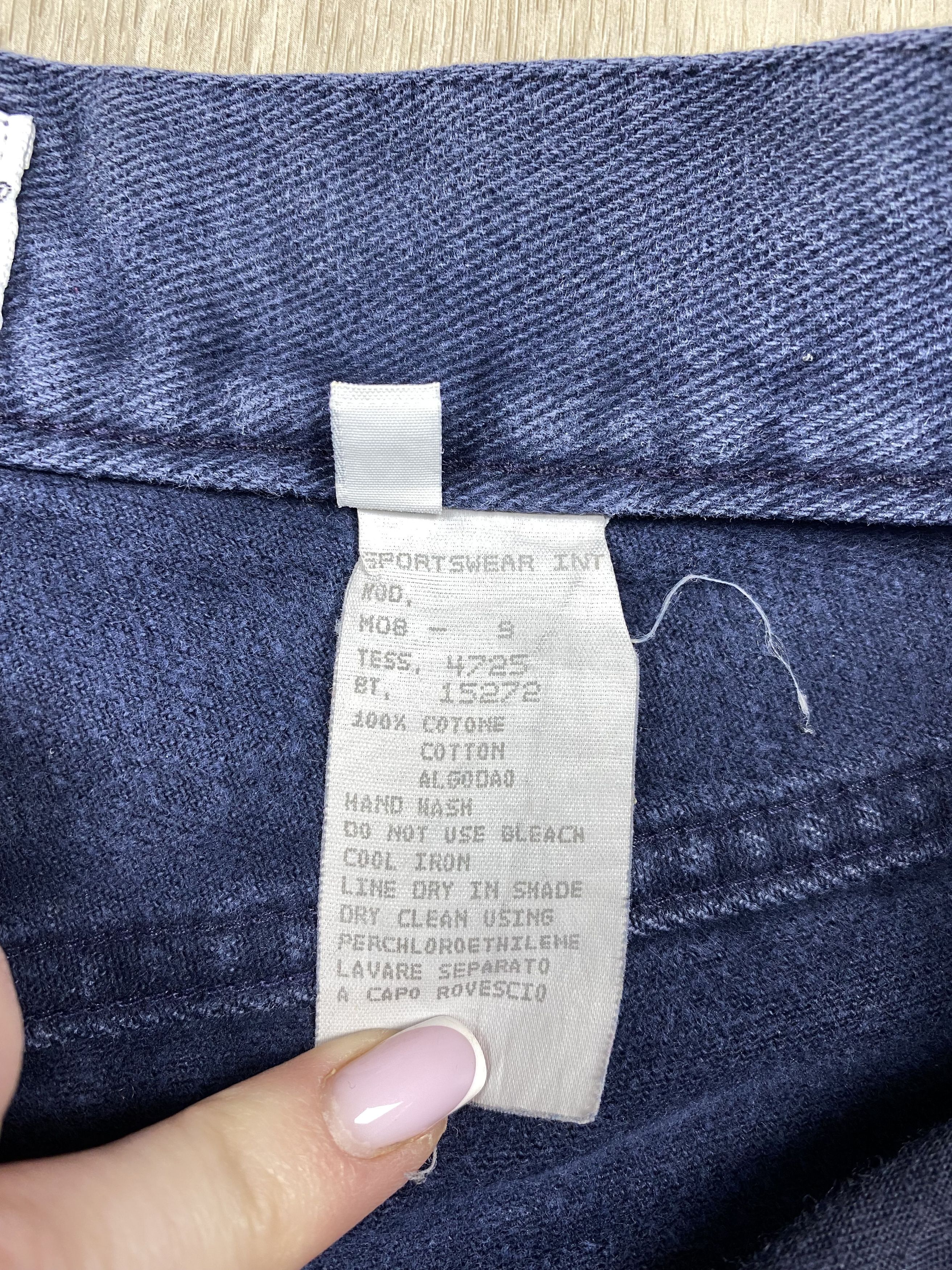 Moschino Moschino 90s Vintage Mens Denim Pants Jeans Size US 30 / EU 46 - 11 Thumbnail