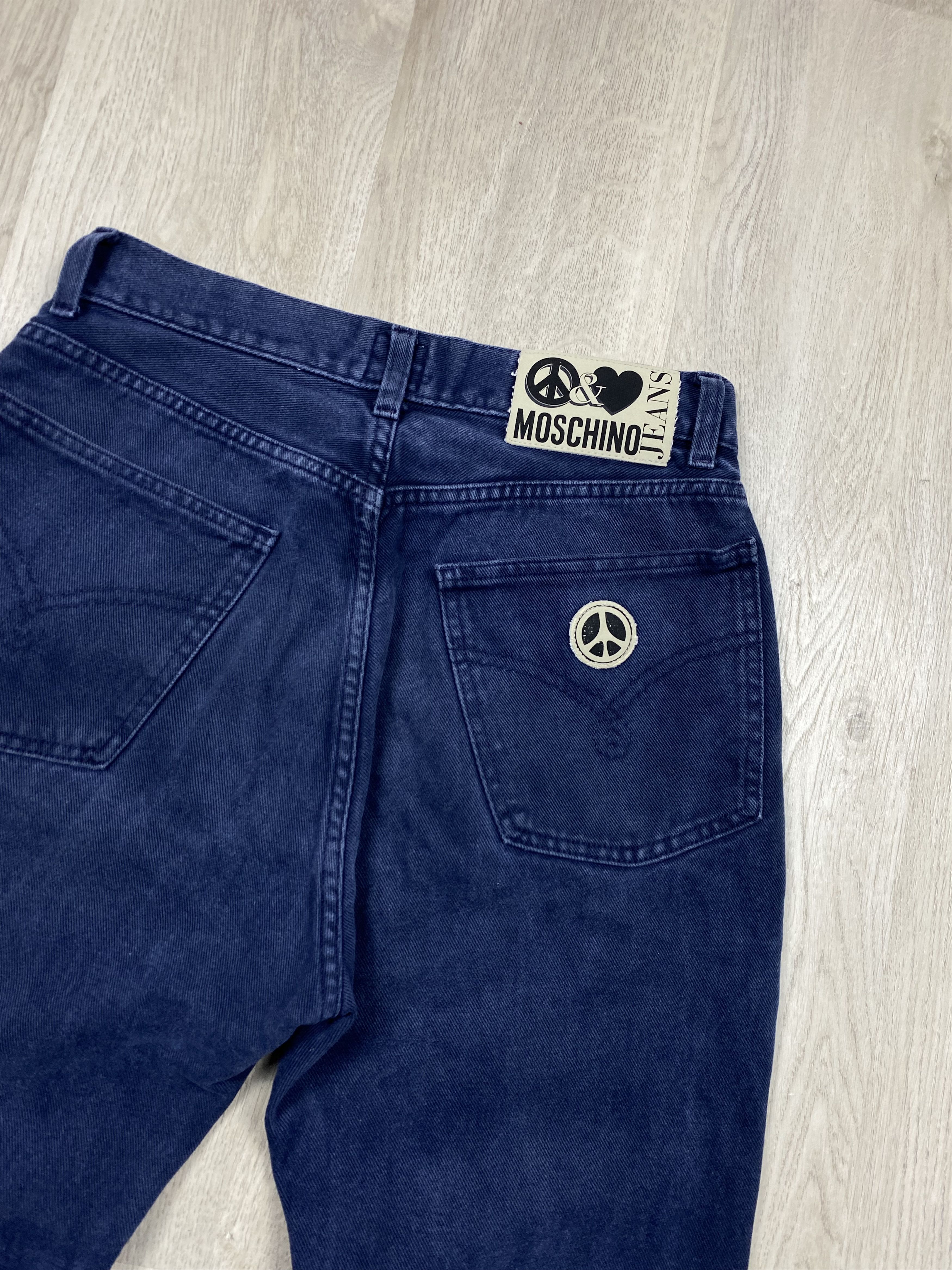 Moschino Moschino 90s Vintage Mens Denim Pants Jeans Size US 30 / EU 46 - 2 Thumbnail