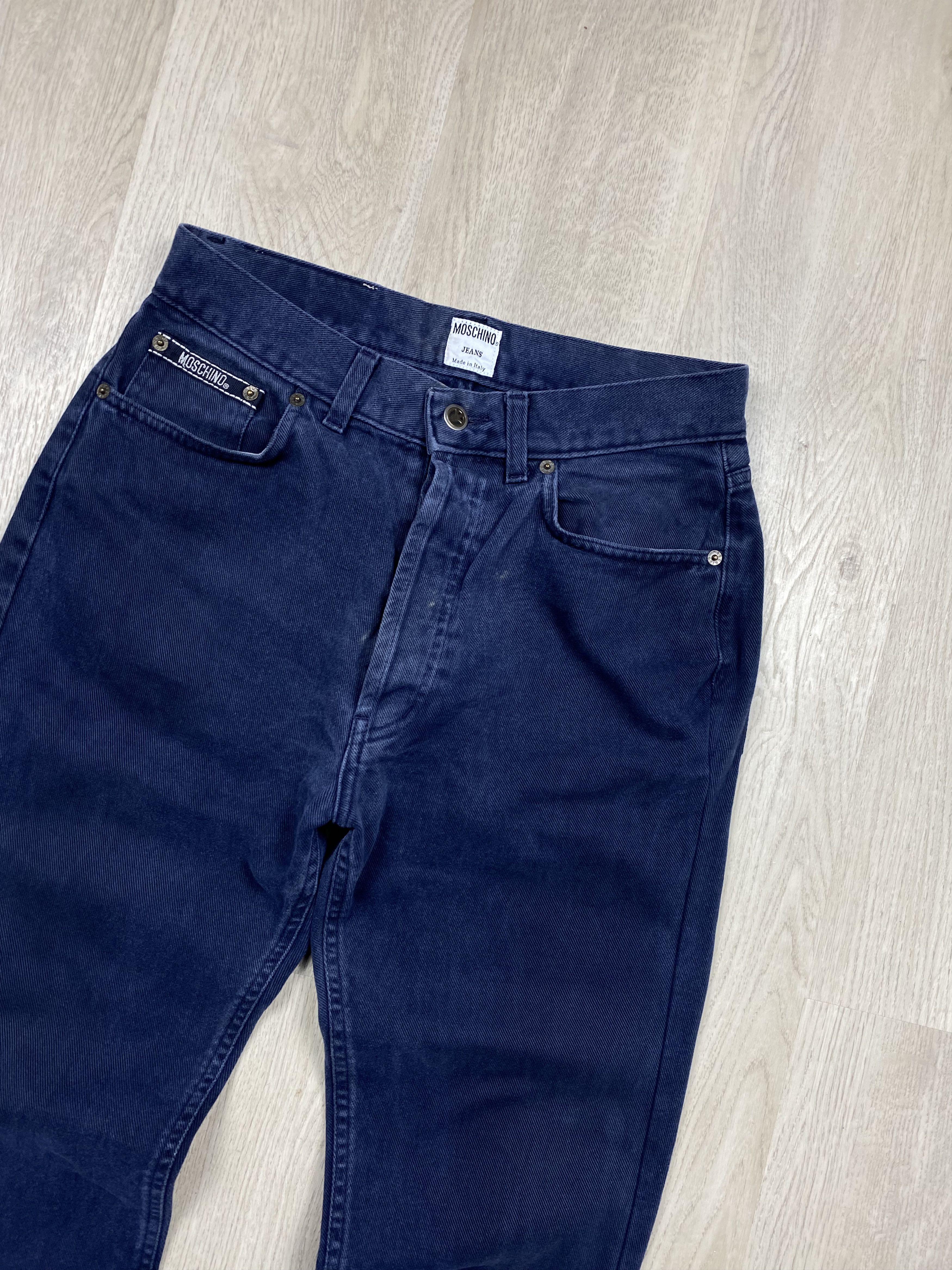 Moschino Moschino 90s Vintage Mens Denim Pants Jeans Size US 30 / EU 46 - 5 Thumbnail