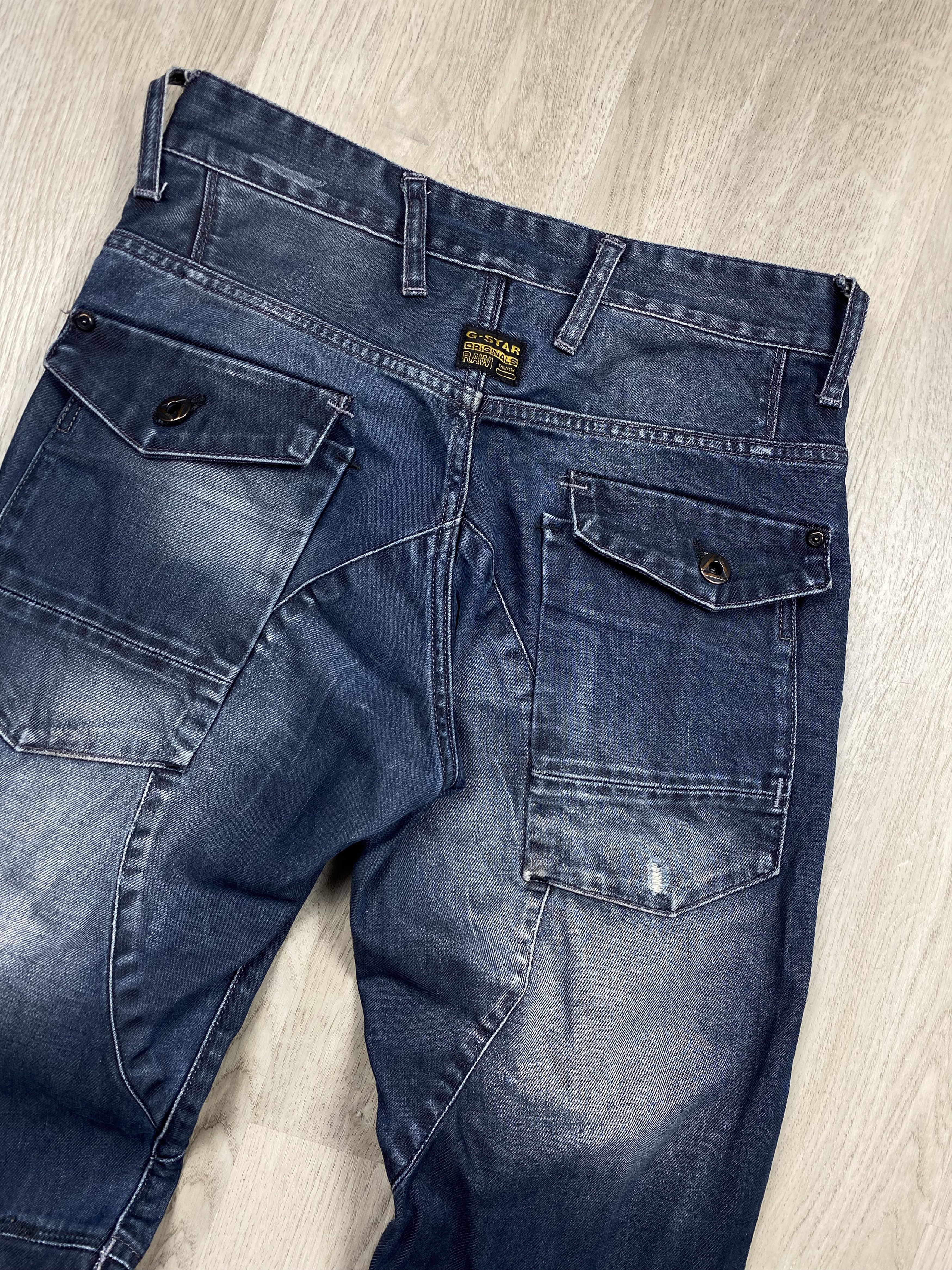 G-Star G Star Raw Vintage Denim Pants Jeans Double Knee Gstar Size US 28 / EU 44 - 9 Thumbnail