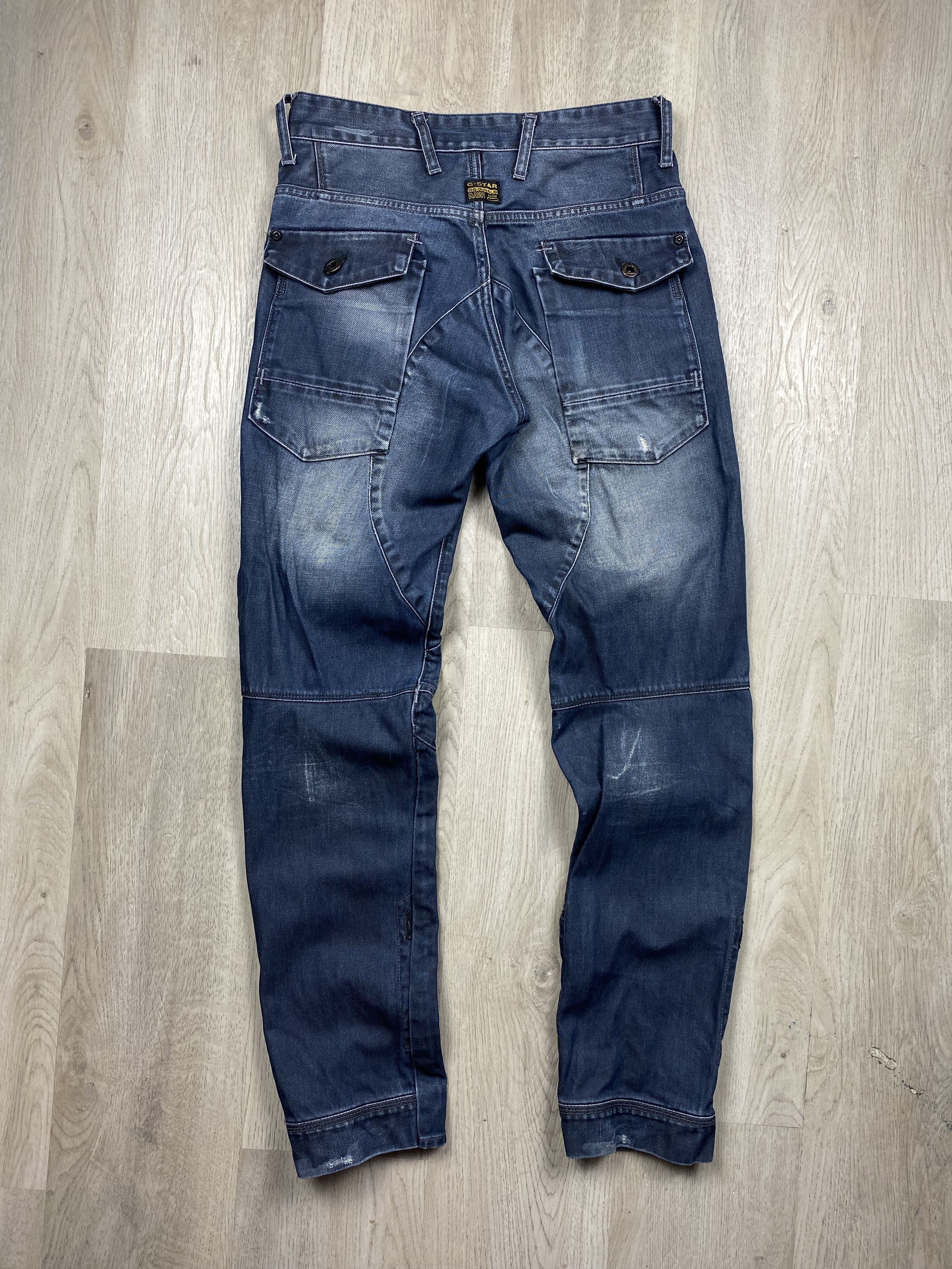 G-Star G Star Raw Vintage Denim Pants Jeans Double Knee Gstar Size US 28 / EU 44 - 8 Thumbnail