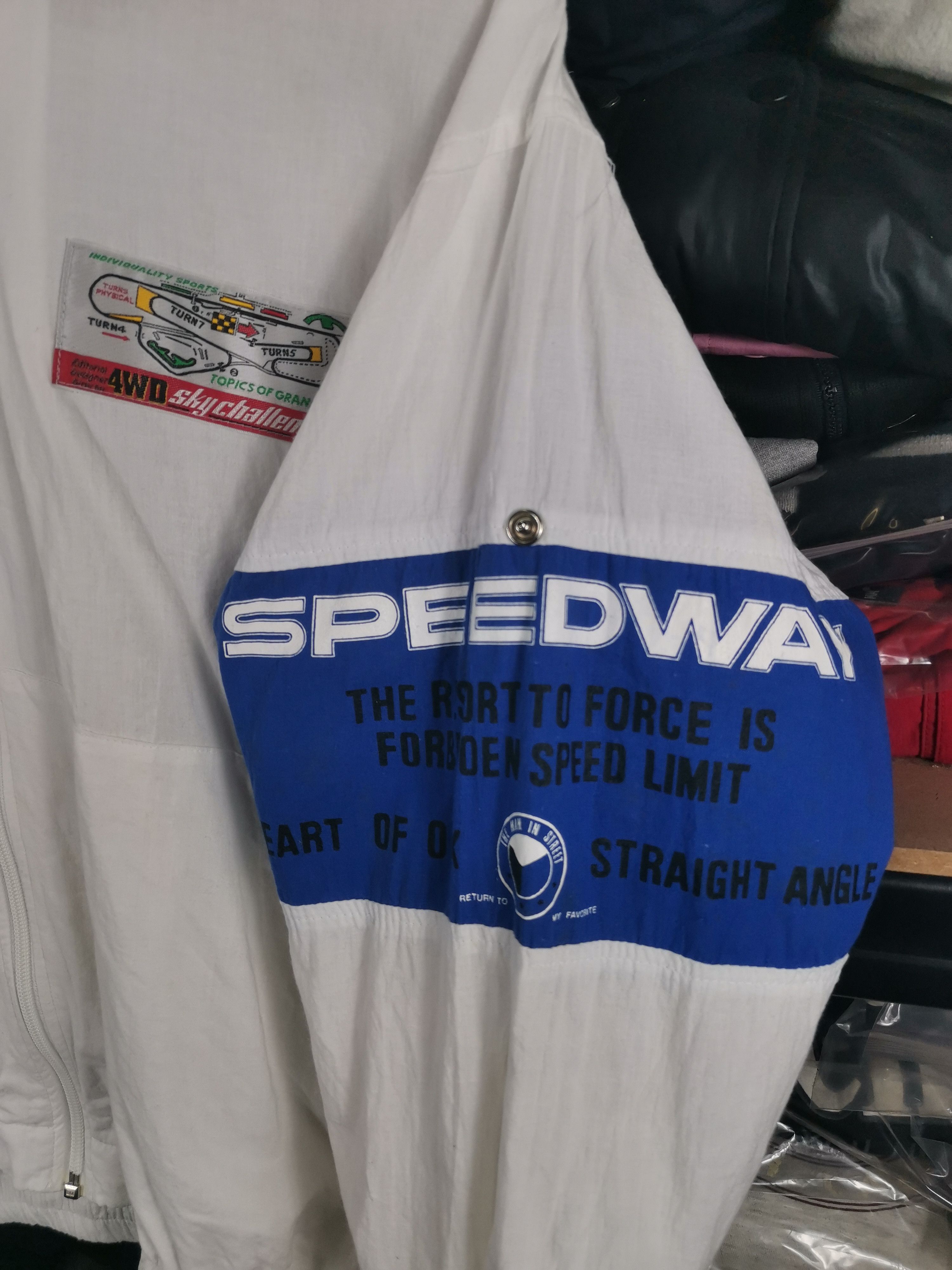 Sports Specialties Vintage F1 Sky Challenge Speedway Hoodie Jacket Size US L / EU 52-54 / 3 - 2 Thumbnail