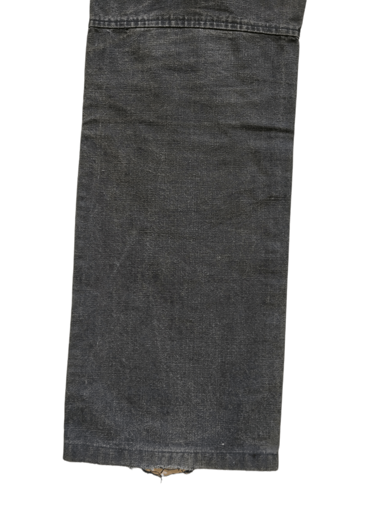 Issey Miyake Vintage 90s Distressed Tete Homme Bush Denim Pants Size US 32 / EU 48 - 14 Thumbnail