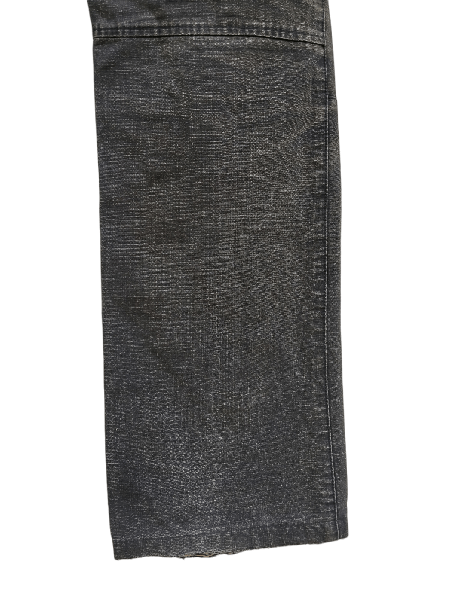 Issey Miyake Vintage 90s Distressed Tete Homme Bush Denim Pants Size US 32 / EU 48 - 17 Thumbnail