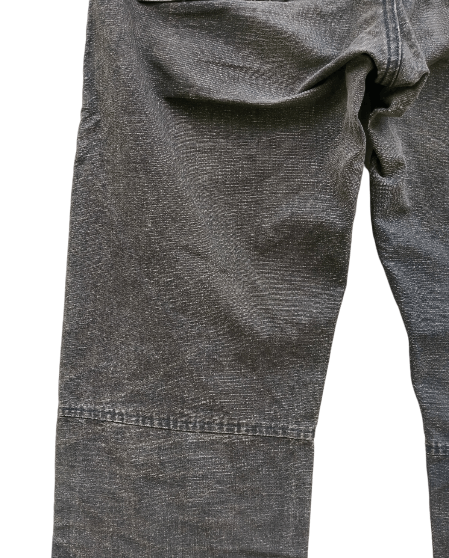 Issey Miyake Vintage 90s Distressed Tete Homme Bush Denim Pants Size US 32 / EU 48 - 13 Thumbnail