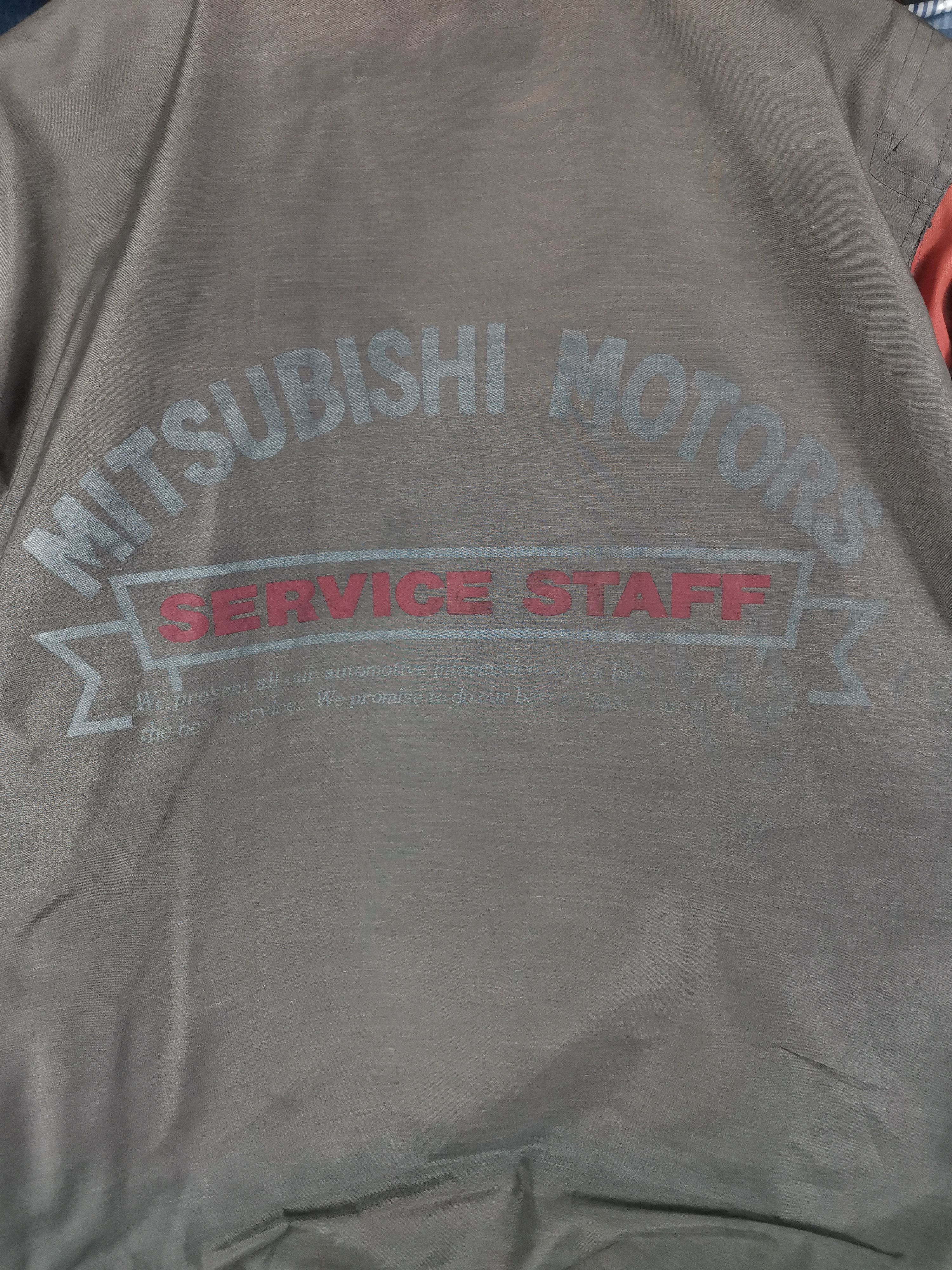 Japanese Brand Vintage Mitsubishi Motors Workwear Jacket Distressed Size US XL / EU 56 / 4 - 2 Thumbnail