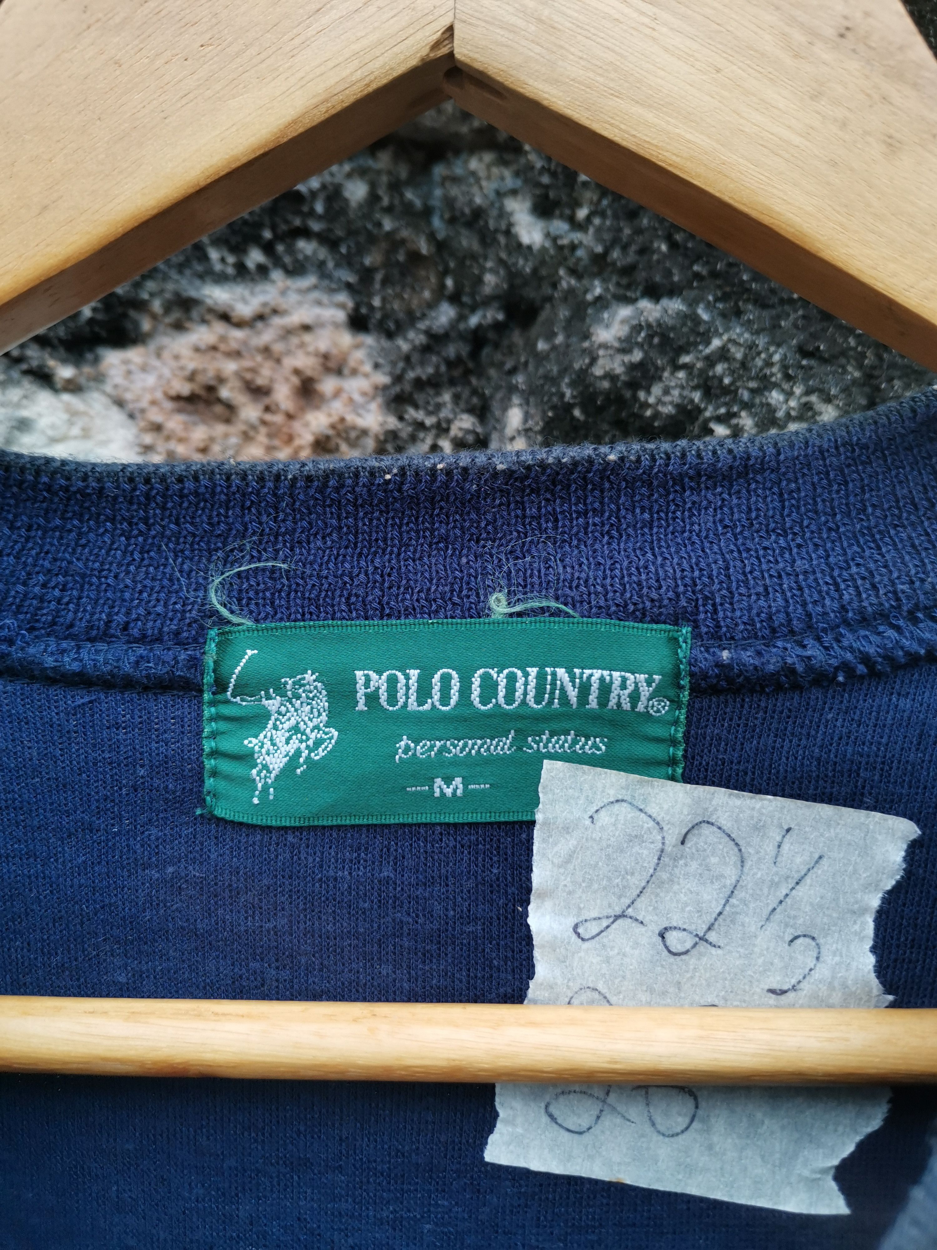 Polo Ralph Lauren Vintage 90s Polo Country Embroided Logo Crewneck Size US M / EU 48-50 / 2 - 4 Thumbnail