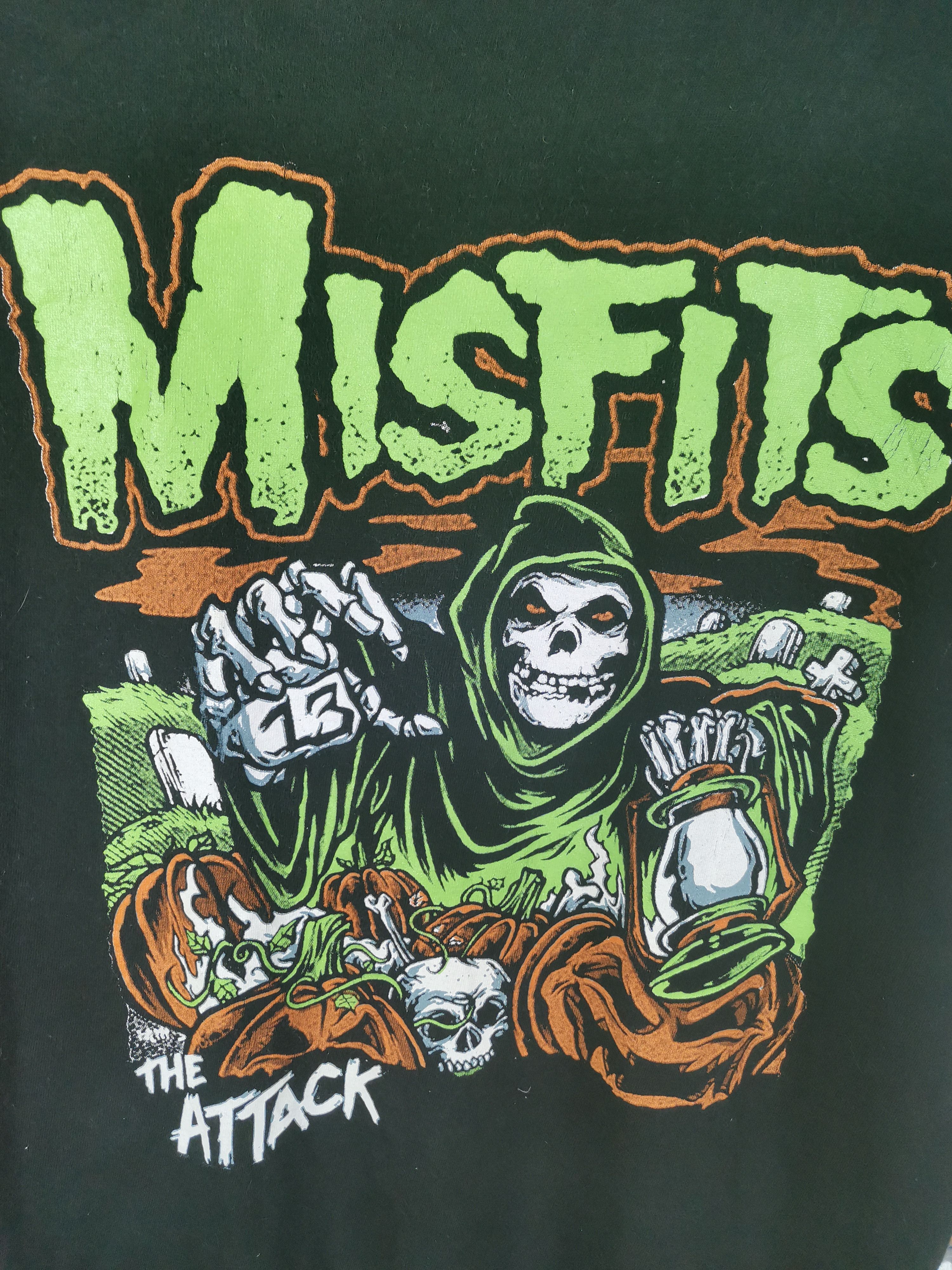 Misfits Vintage Misfits Halloween Tshirt Sun Faded Size US M / EU 48-50 / 2 - 2 Thumbnail