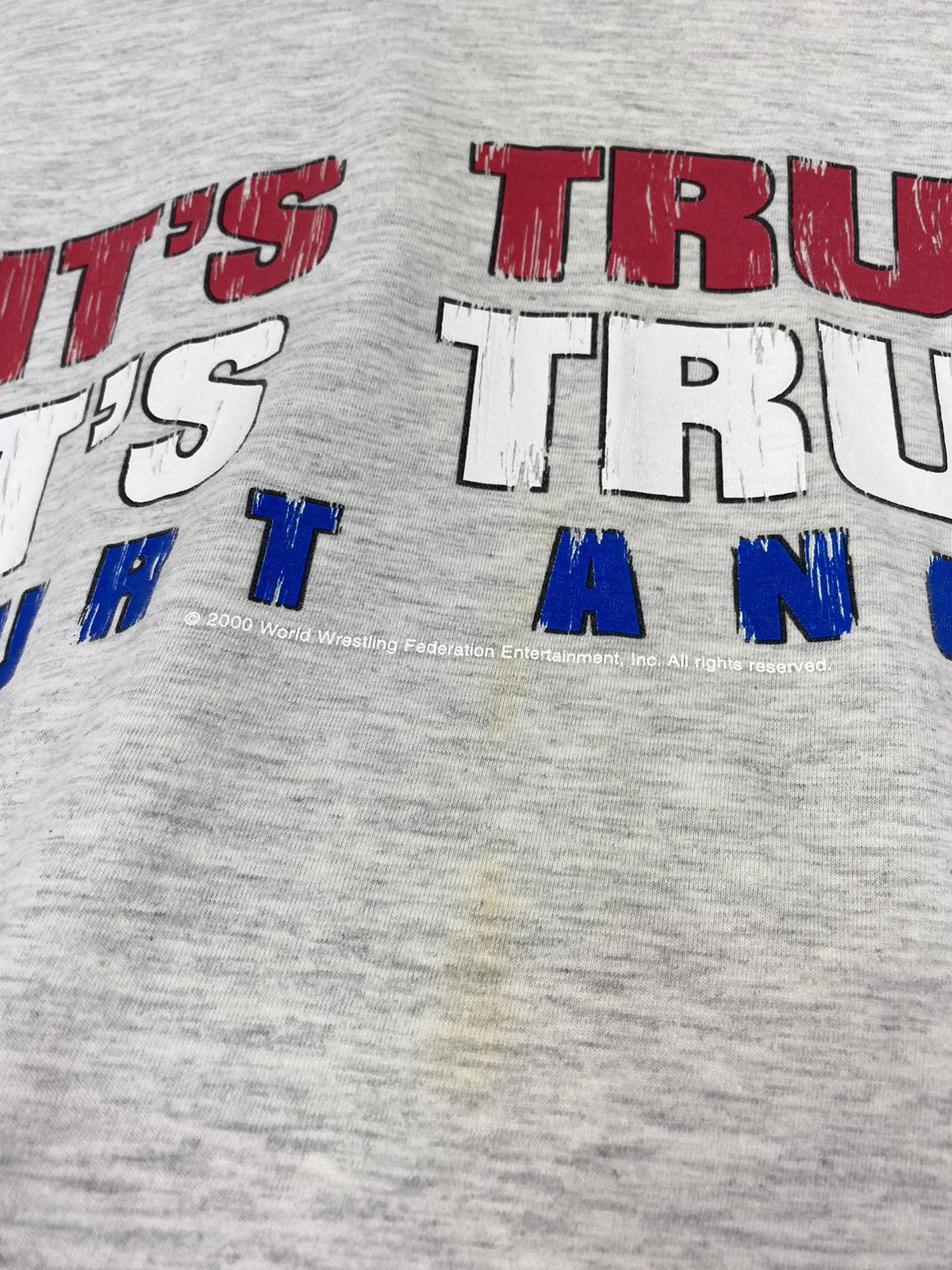 WWE Vintage Y2K Kurt Angle 2000 T Shirt John Cena Stone Cold Size US M / EU 48-50 / 2 - 3 Thumbnail