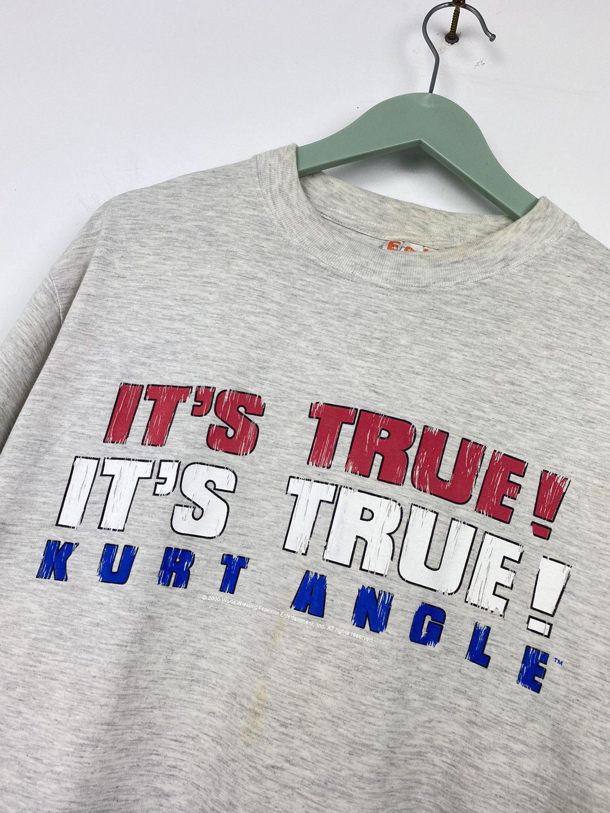 WWE Vintage Y2K Kurt Angle 2000 T Shirt John Cena Stone Cold Size US M / EU 48-50 / 2 - 2 Thumbnail