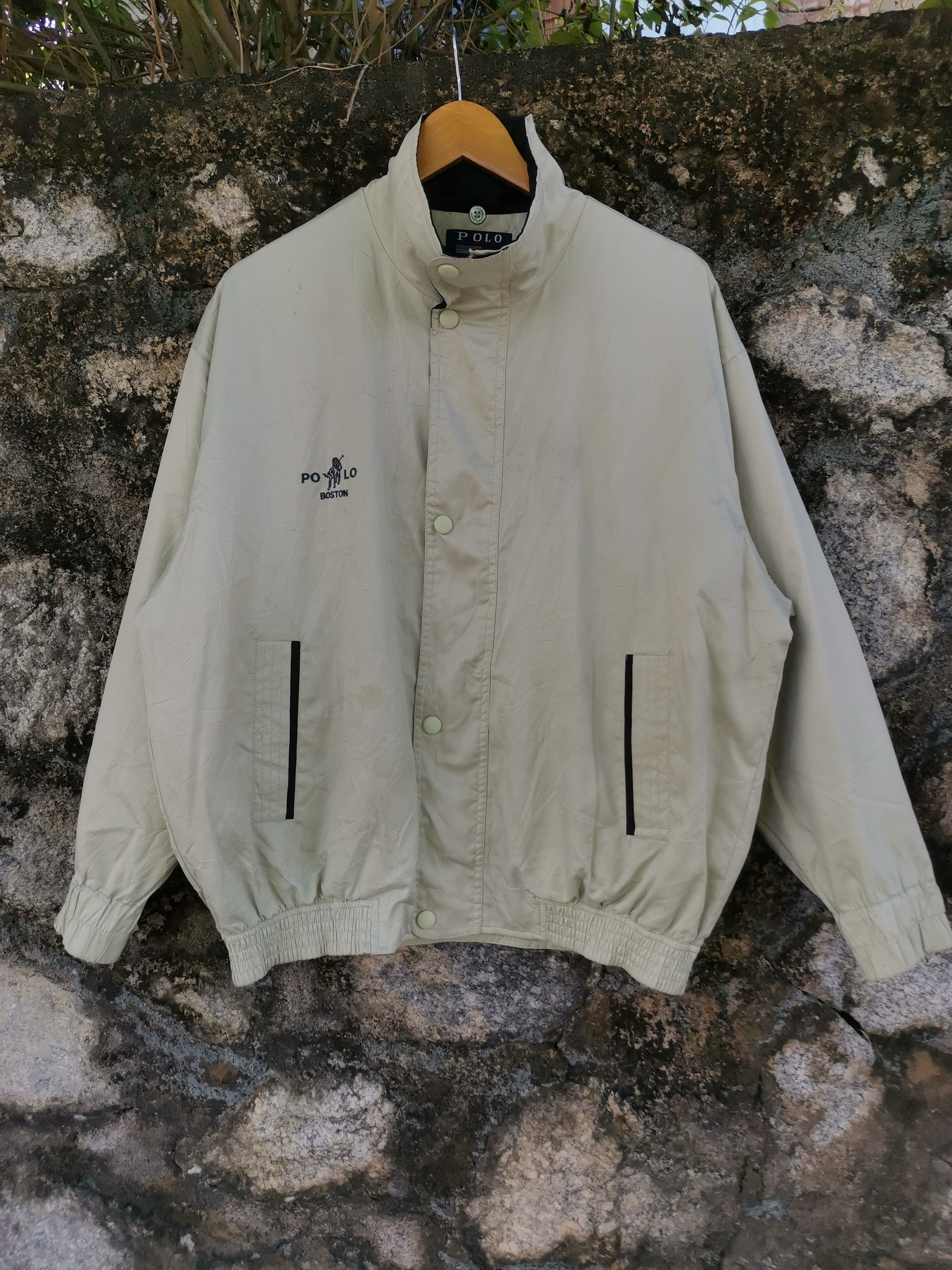 Beverly Hills Polo Club Vintage 90s Polo Boston Polo Ralph Lauren Jacket Size US L / EU 52-54 / 3 - 1 Thumbnail