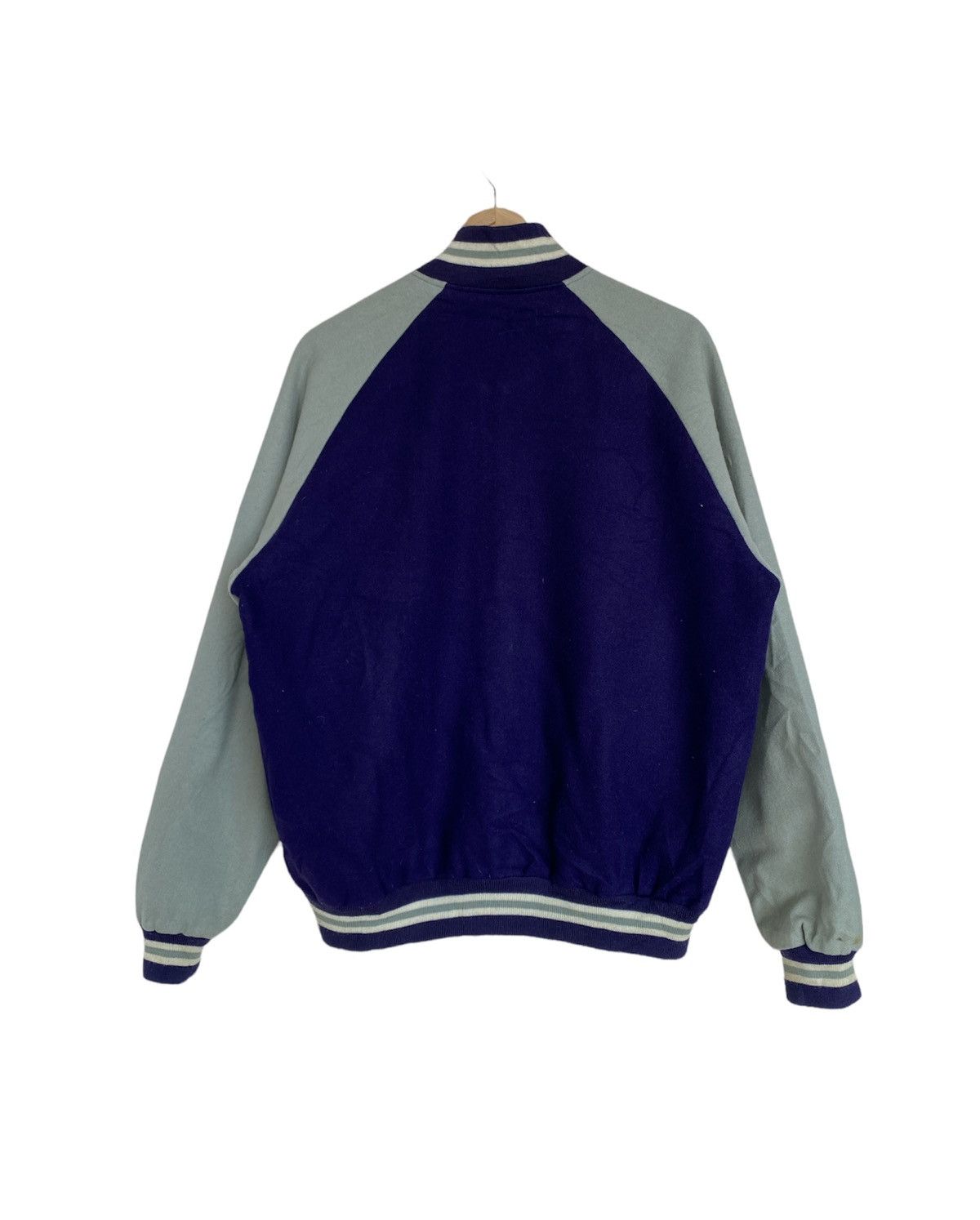 Champion × Vintage GRAIL🔥 Vintage 80s Champion Varsity Jacket Wool Size US L / EU 52-54 / 3 - 2 Thumbnail