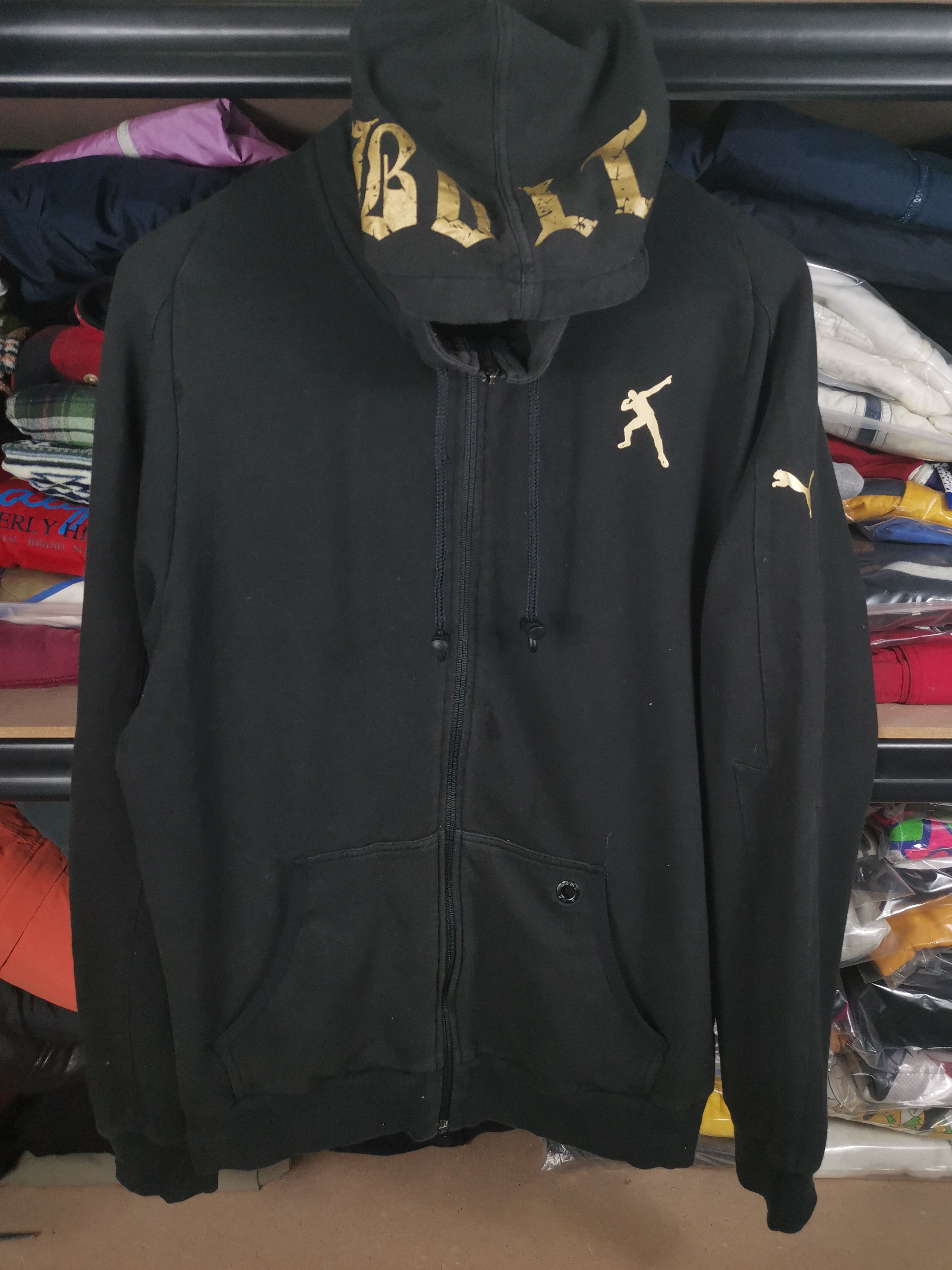 Puma Vintage Puma Bolt To Di World Sweater Hoodie Size US M / EU 48-50 / 2 - 3 Thumbnail