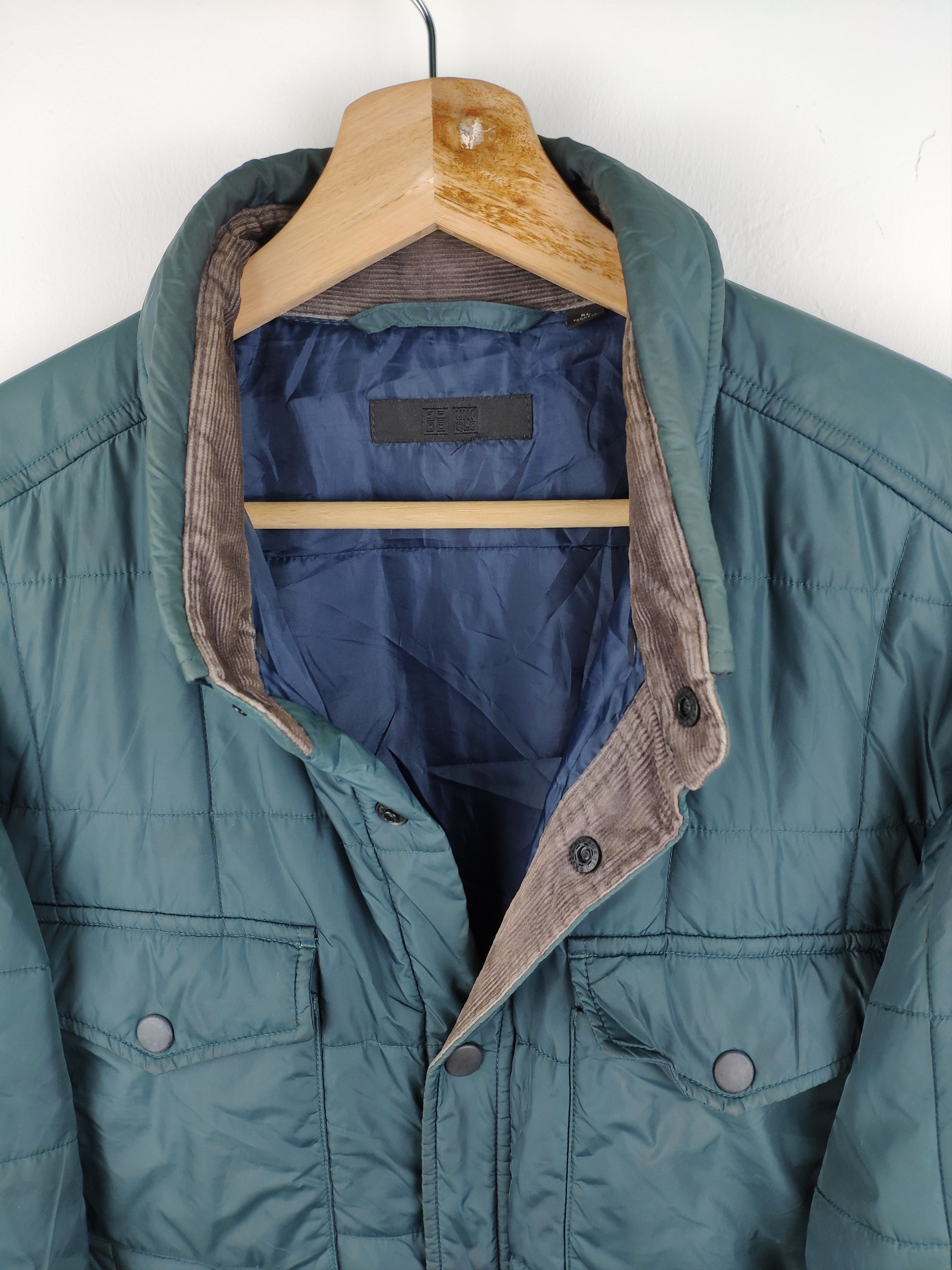 Uniqlo × Vintage Steal 💥 Vintage Uniqlo Quilted Puffer Jacket Distressed Size US M / EU 48-50 / 2 - 3 Thumbnail