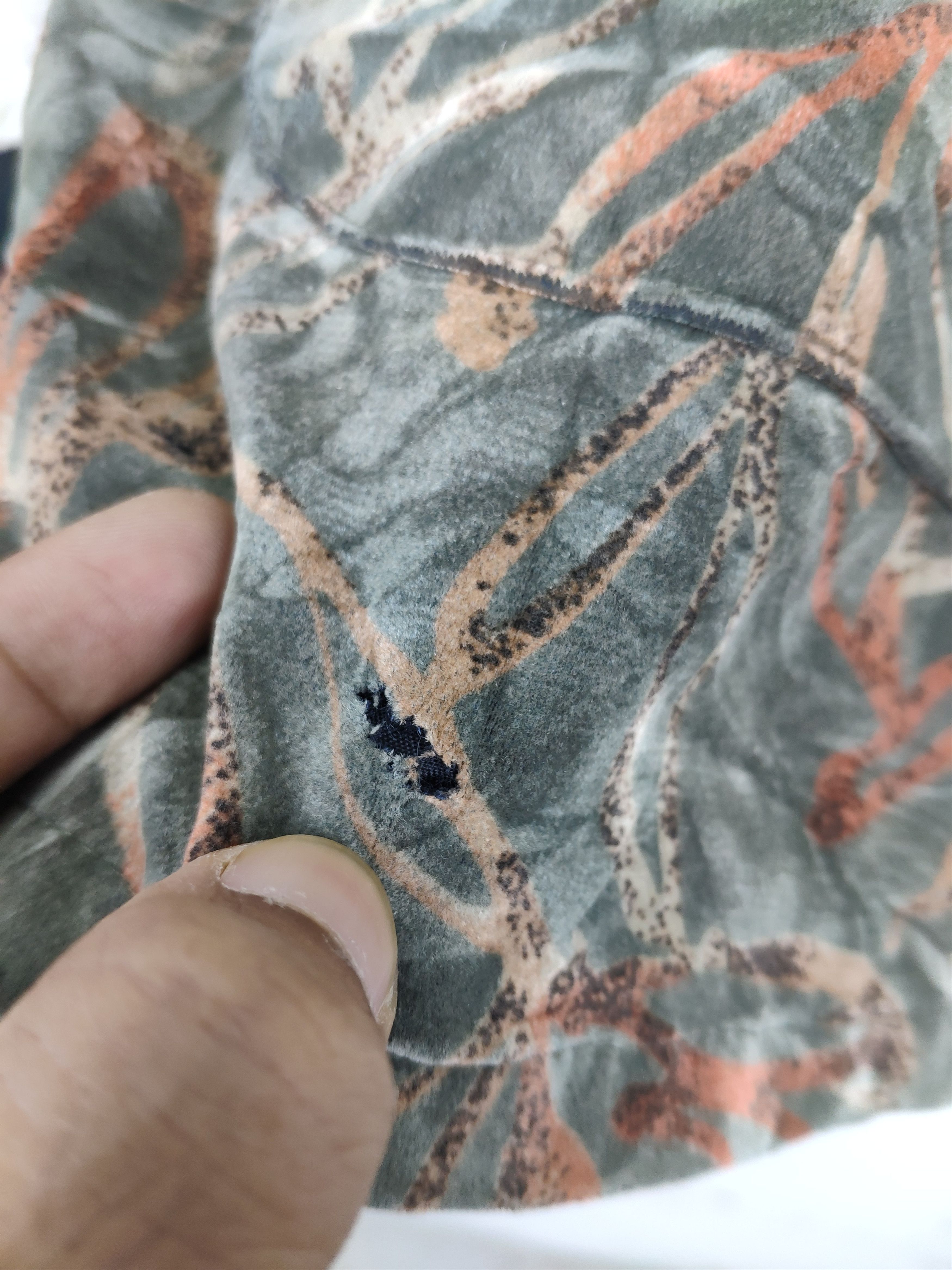 Japanese Brand × Vintage Vintage Cardigan Floral Motif Lining Fleece Sherpa Size L / US 10 / IT 46 - 15 Thumbnail
